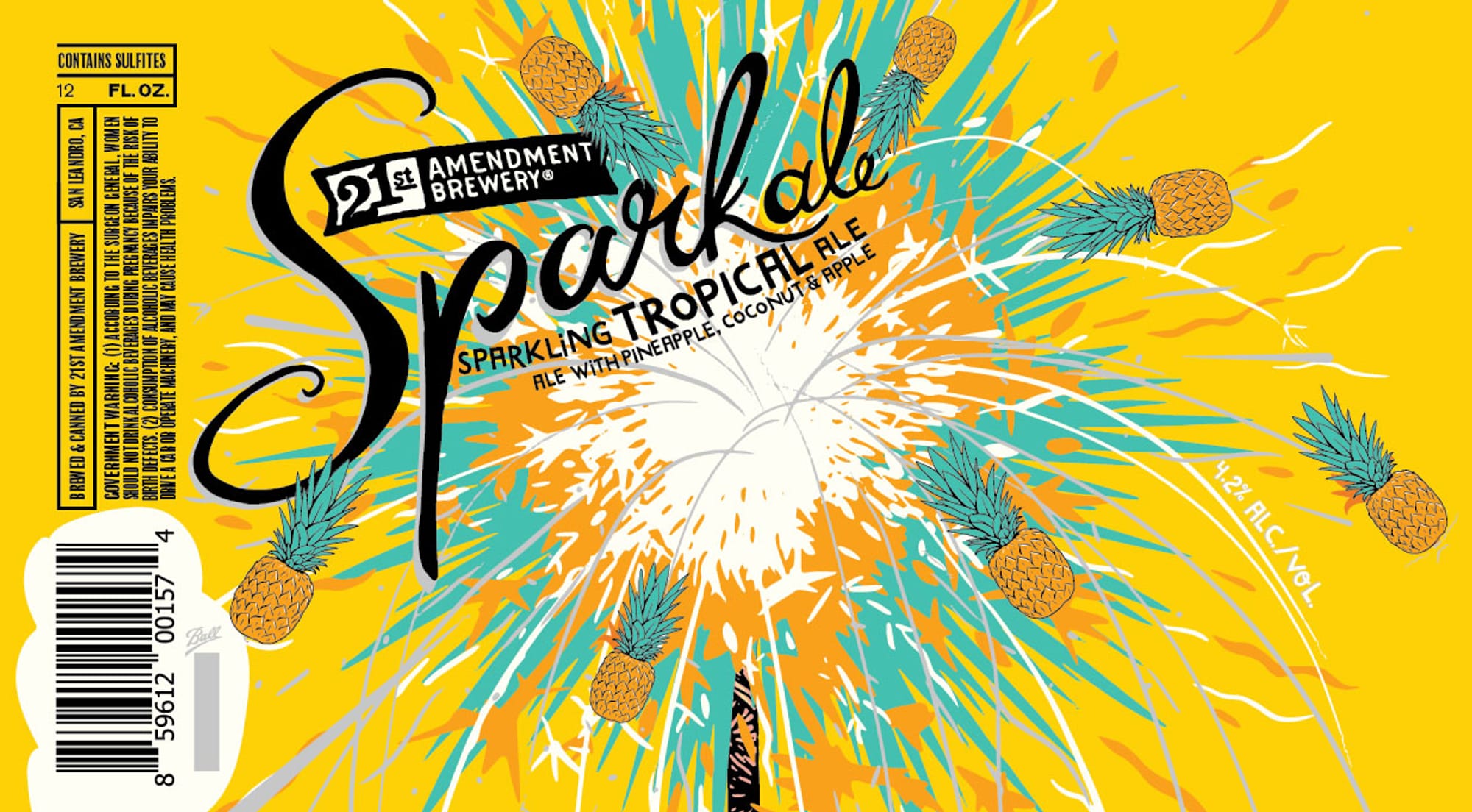 Sparkale by 21st Amendment Brewery - beer label