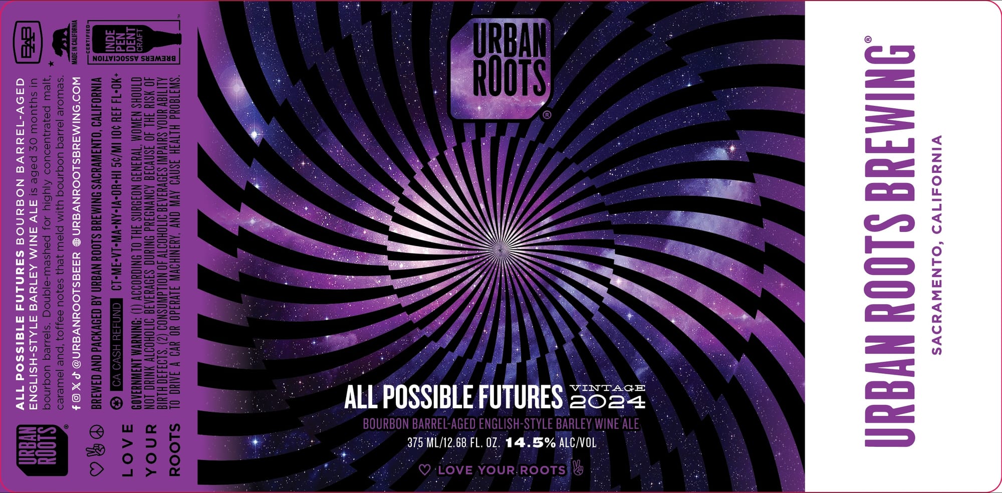 All Possible Futures by Urban Roots Brewing - beer label