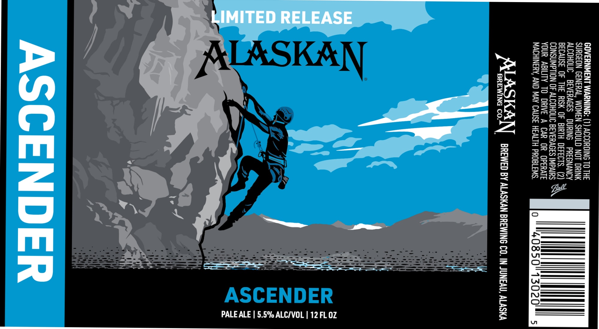 Ascender by Alaskan Brewing Co. - beer label