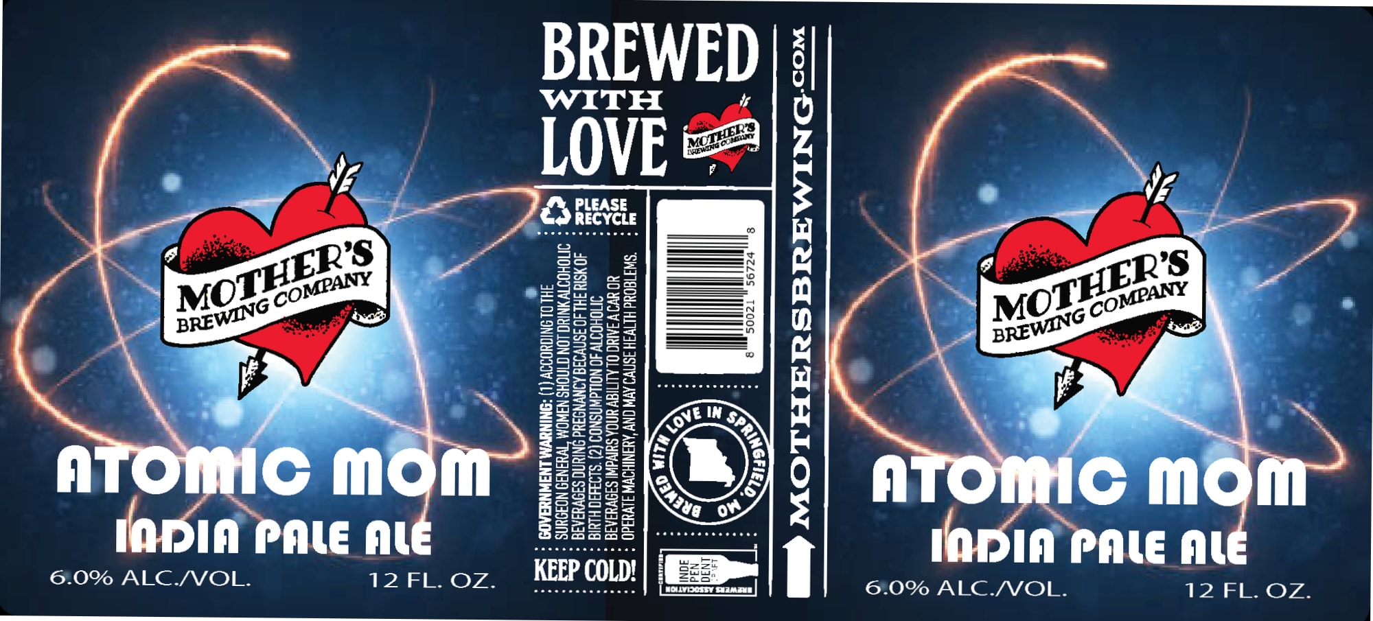 Atomic Mom by Mother’s Brewing Company - beer label
