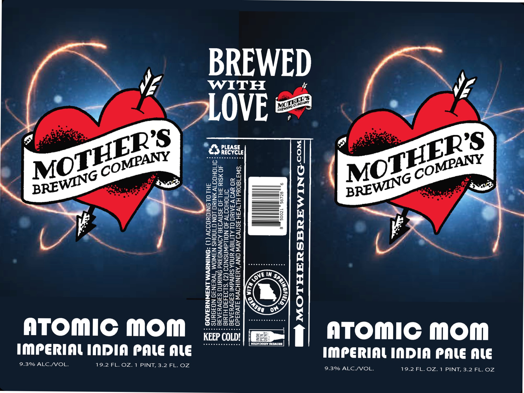 Atomic Mom by Mother’s Brewing Company - beer label