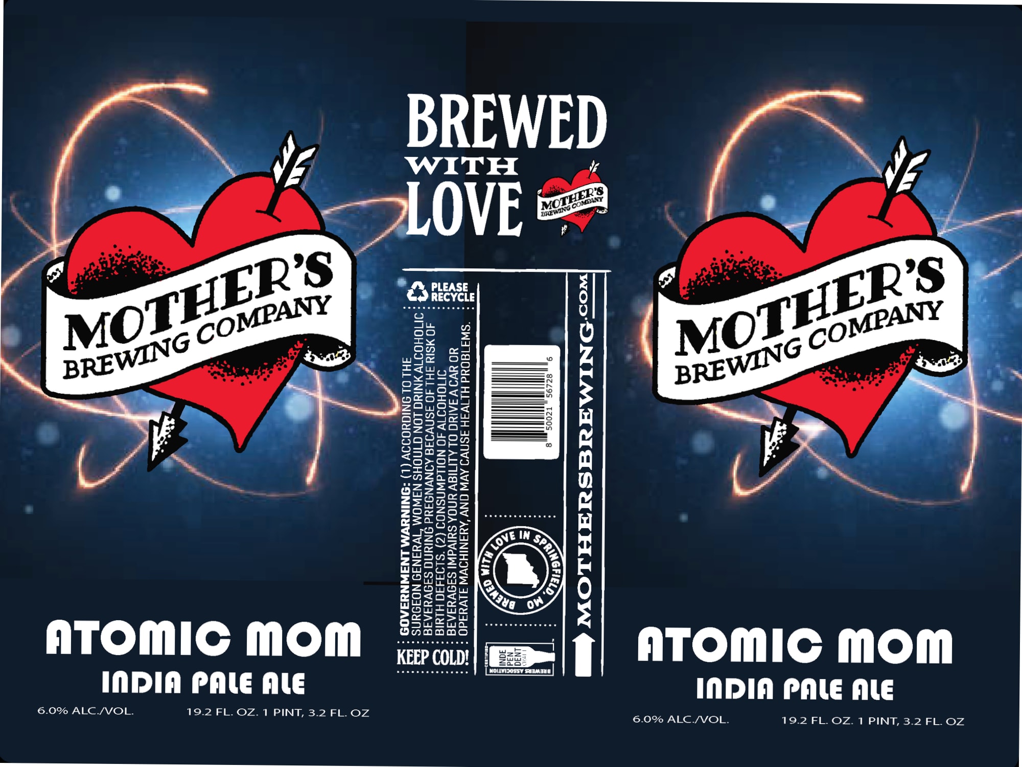 Atomic Mom by Mother’s Brewing Company - beer label