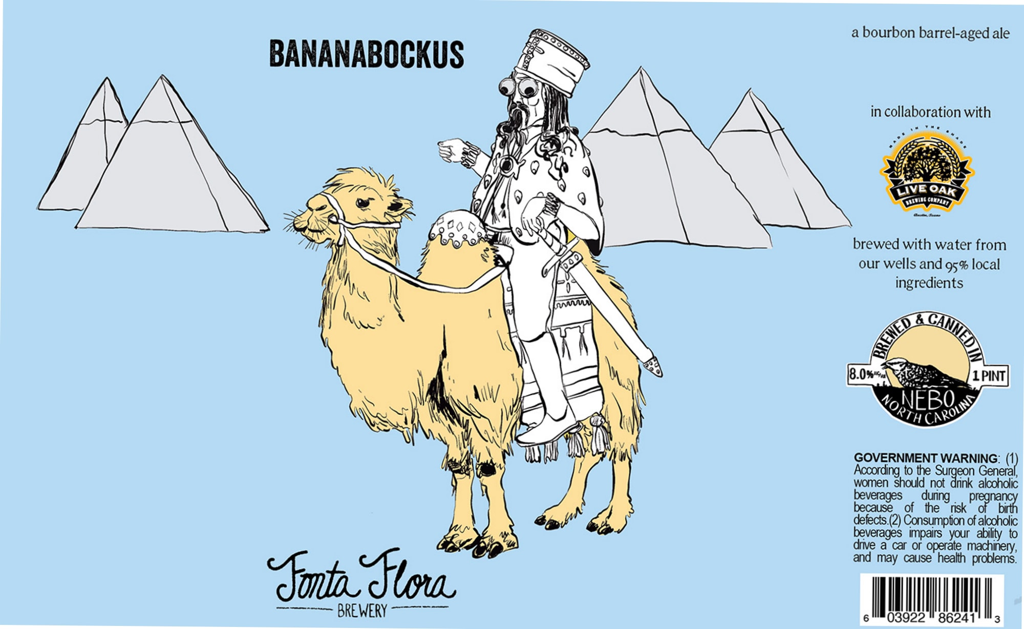 Banabockus by Fonta Flora Brewery - beer label
