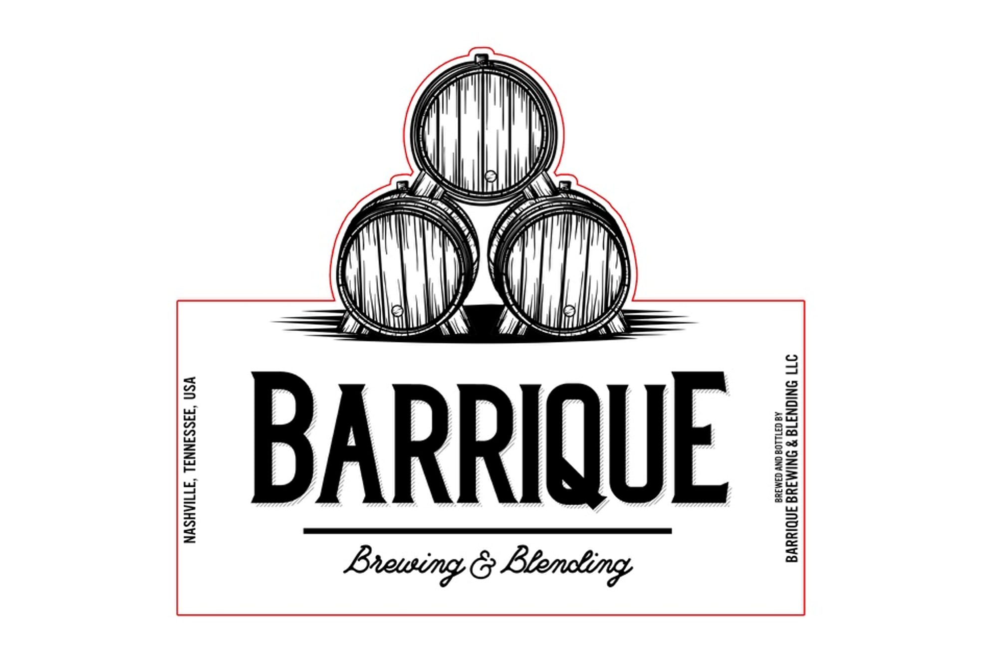 Barrique by Barrique Brewing & Blending - beer label