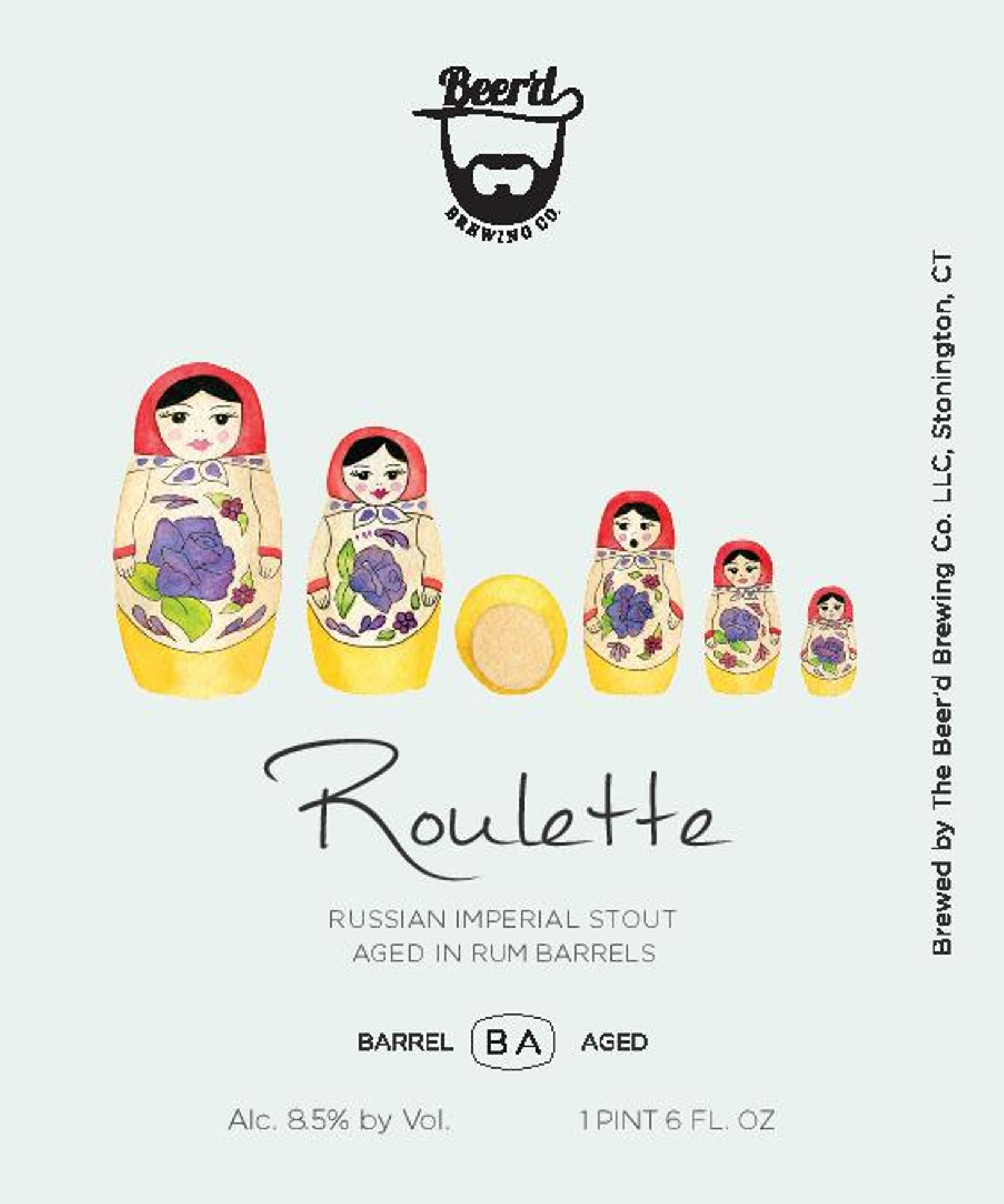 Roulette by Beerd Brewing Co. - beer label