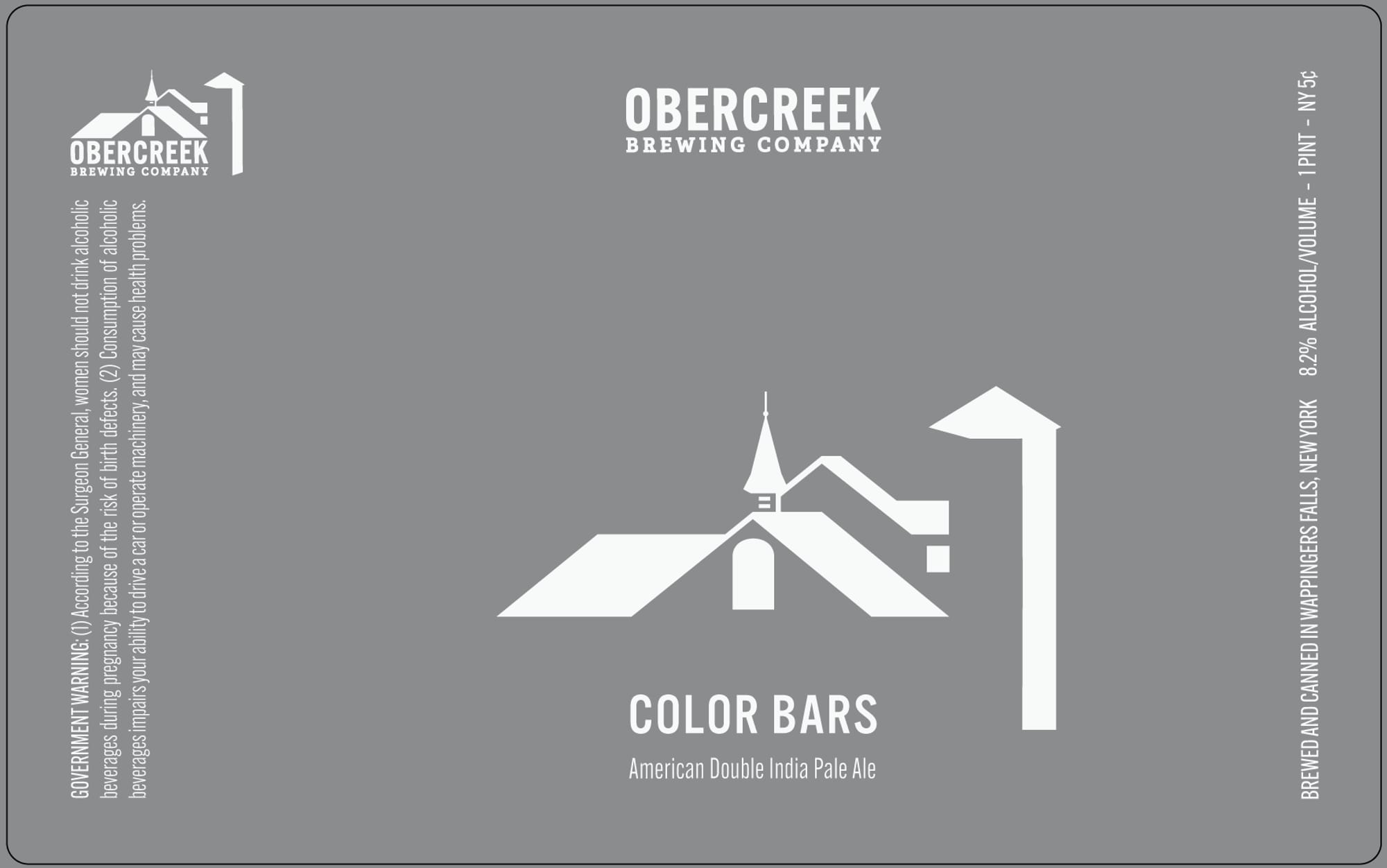 Color Bars by Obercreek Brewing Company - beer label