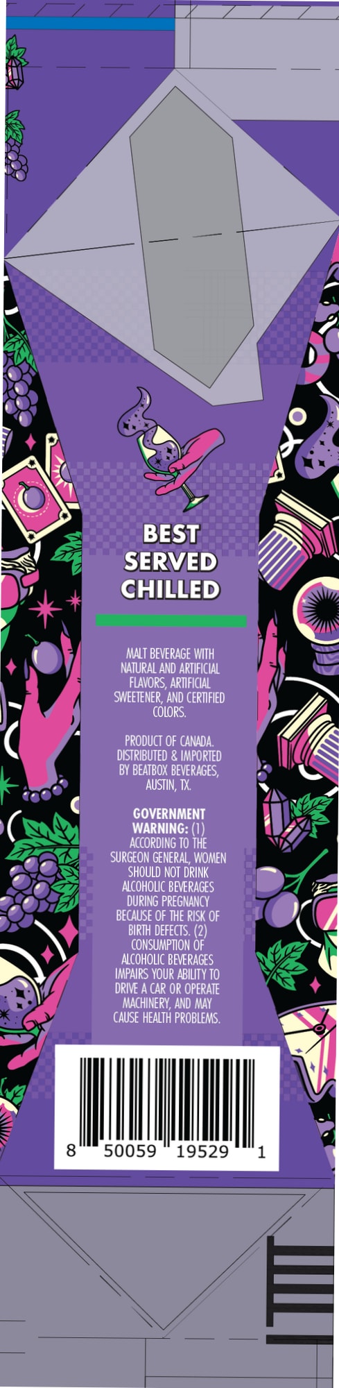 Beverly Hills by Beatbox Beverages - beer label