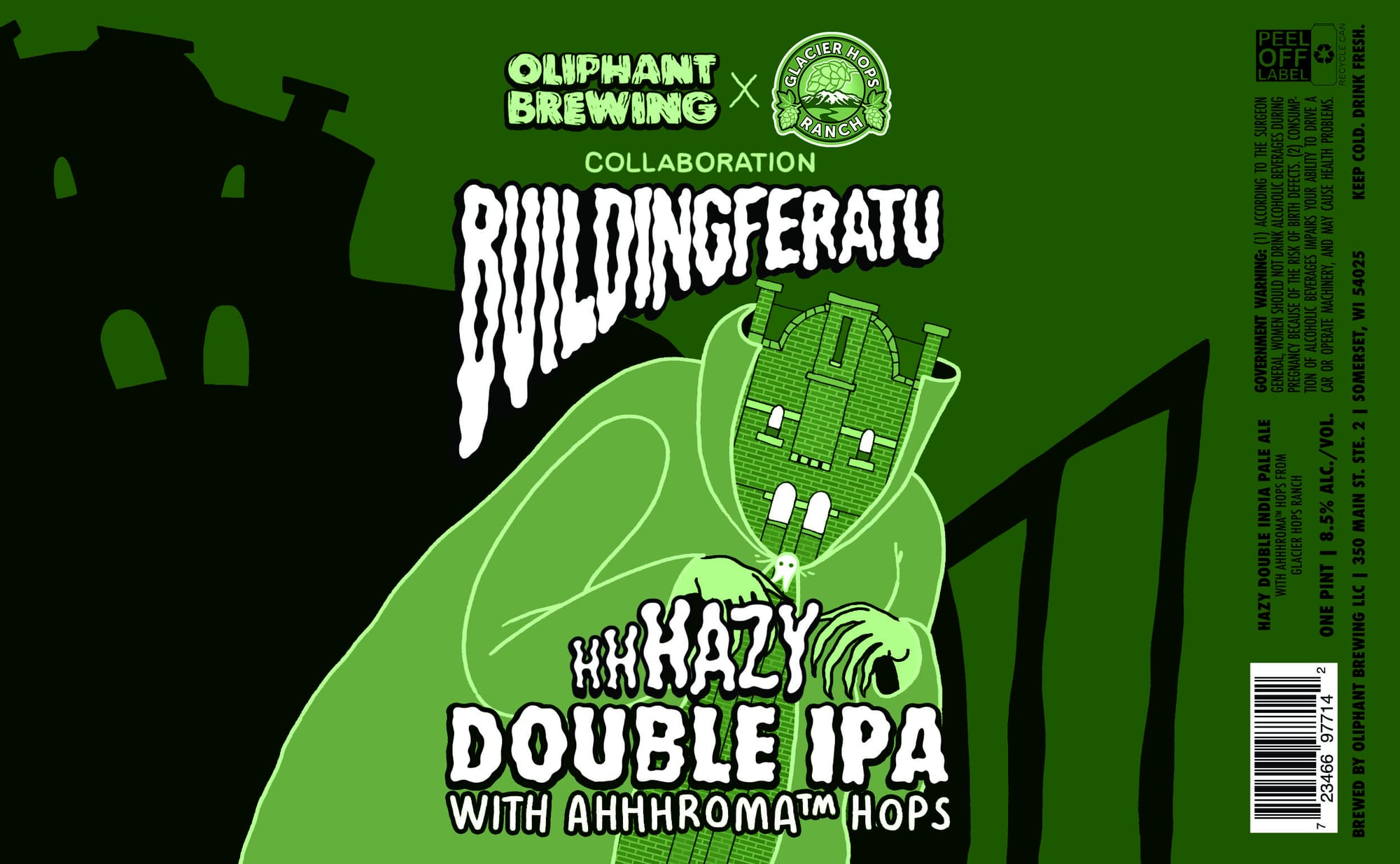 Bill Dingferatu by Oliphant Brewing - beer label