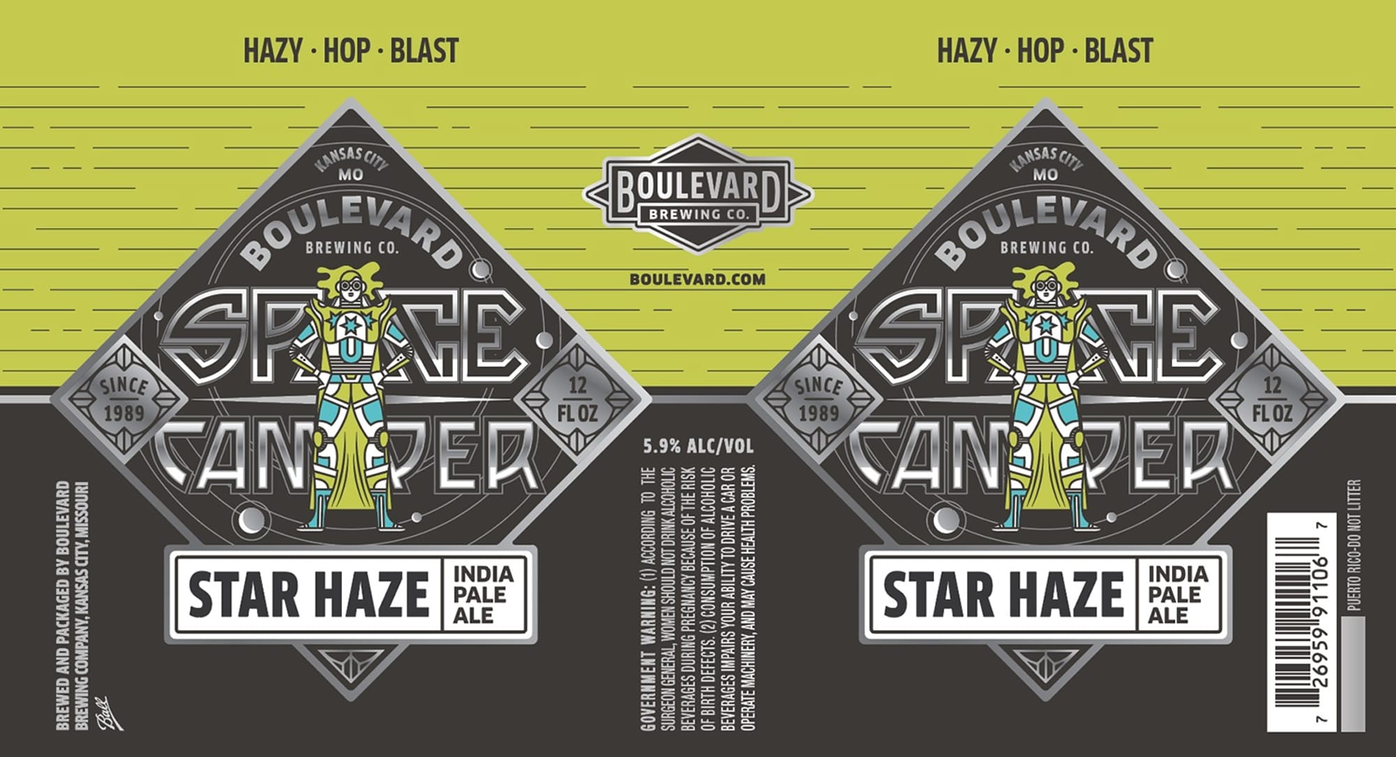 Star Haze by Boulevard Brewing Co. - beer label