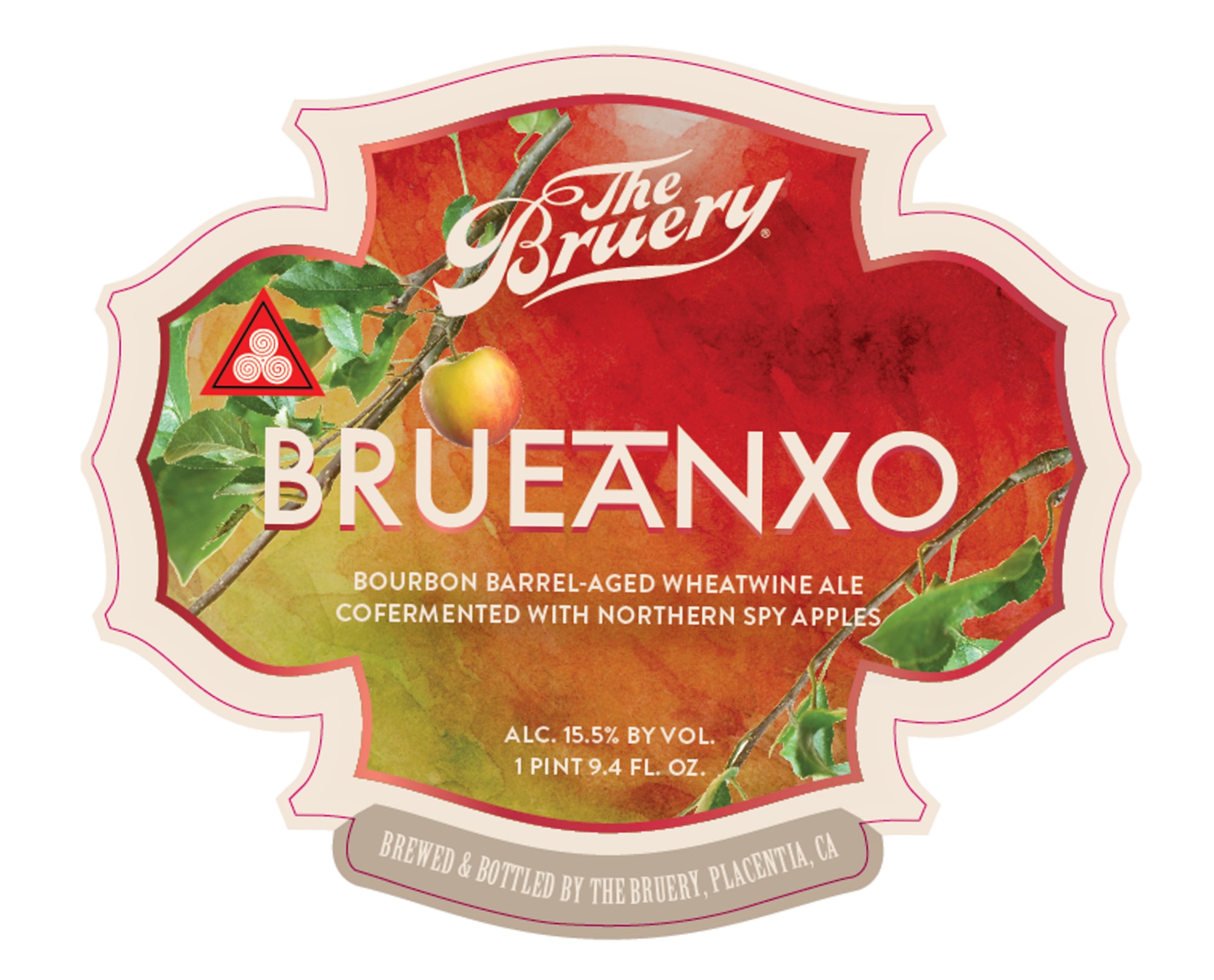 Bruanxo by The Bruery - beer label