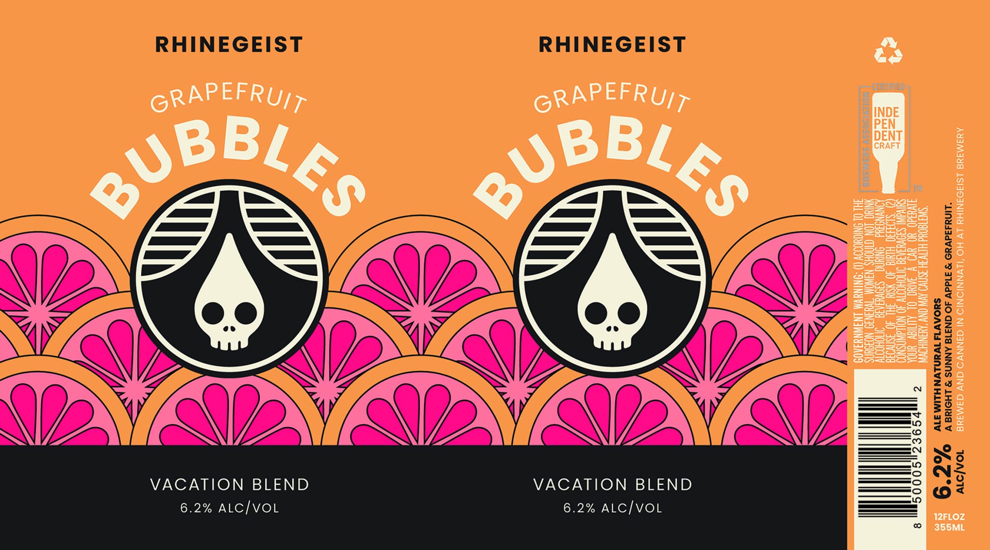 Bubbles by Rhinegeist Brewery - beer label