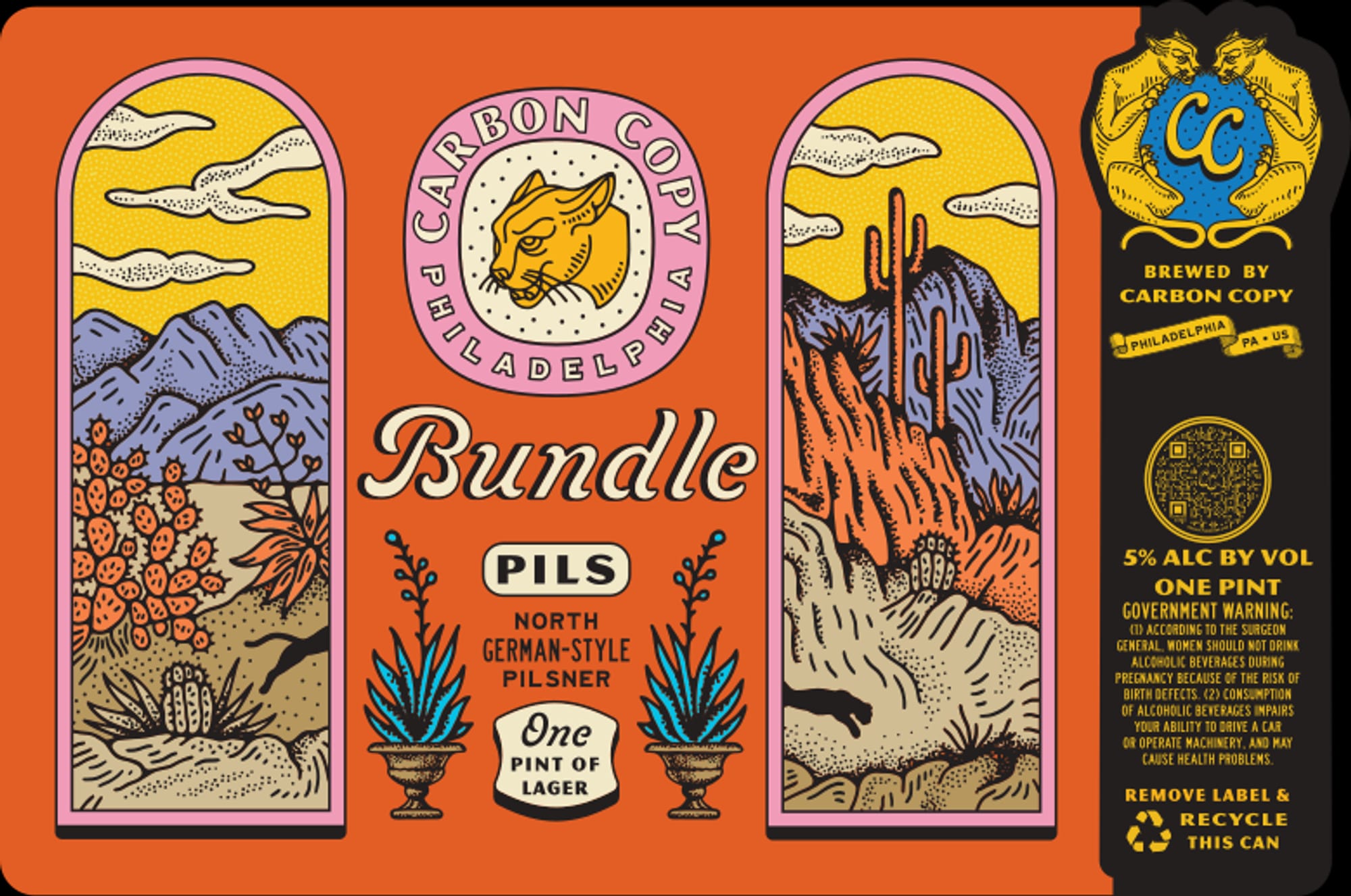 Bundle by Carbon Copy - beer label