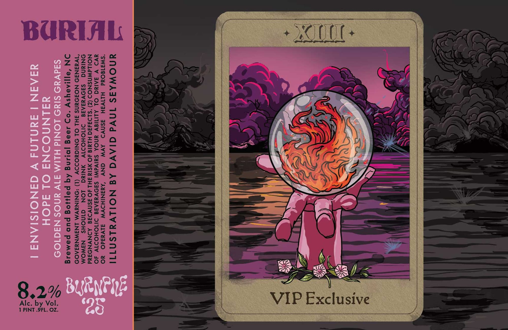 Future I Never Hope to Encounter by Burial Beer Co. - beer label