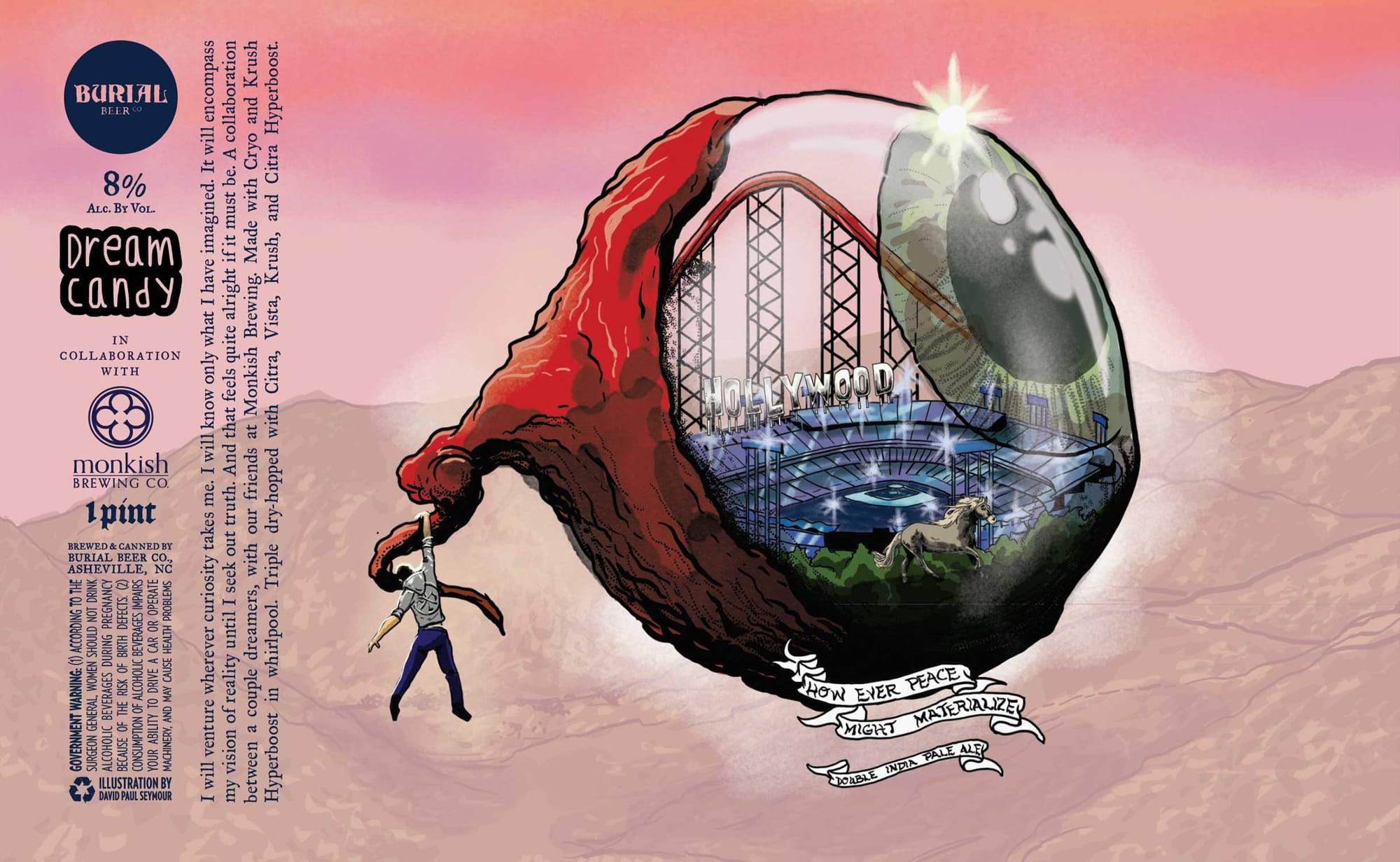 Dream Candy by Burial Beer Co. - beer label