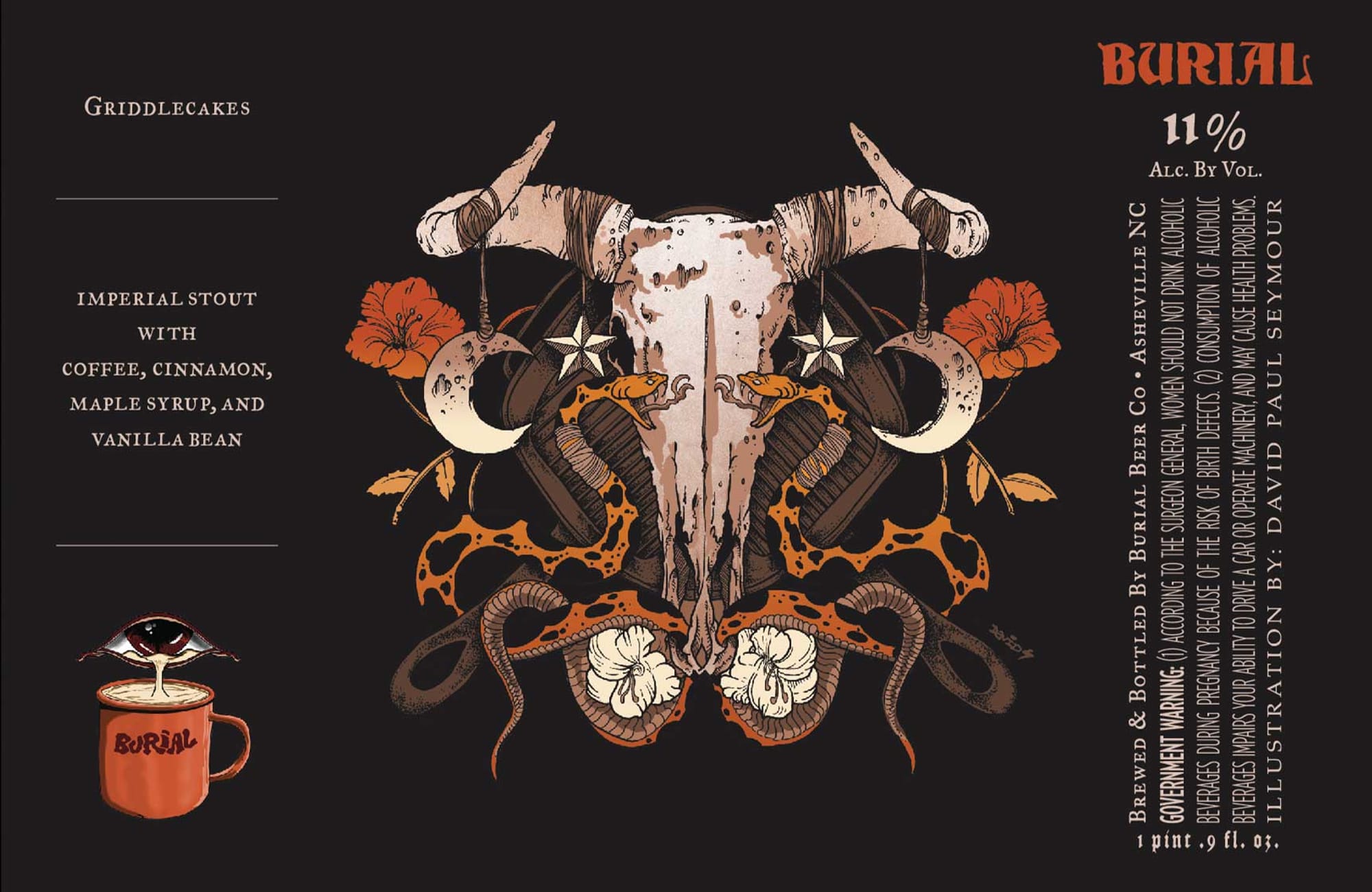 Griddlecakes by Burial Beer Co. - beer label