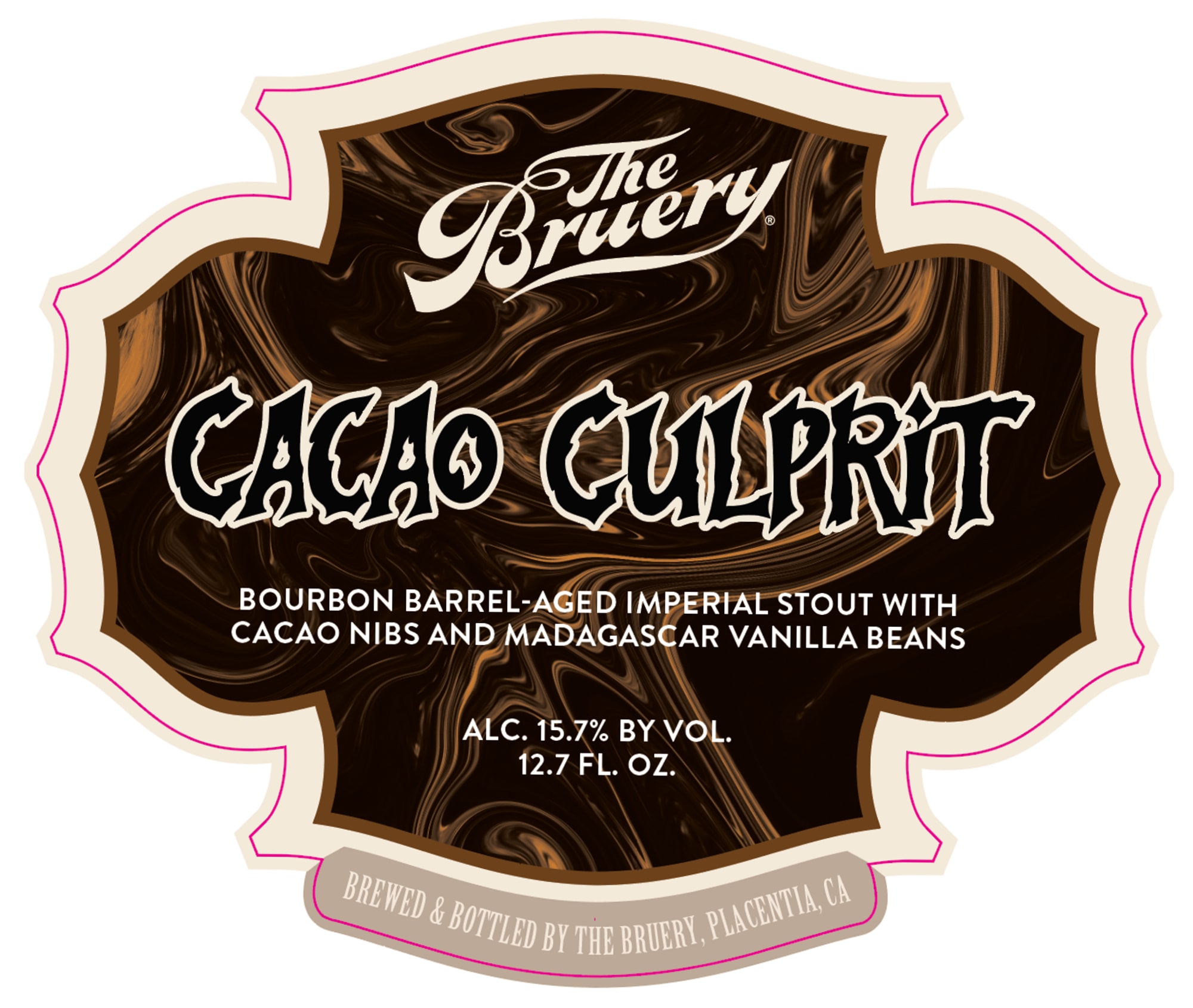 Cacao Culprit by The Bruery - beer label