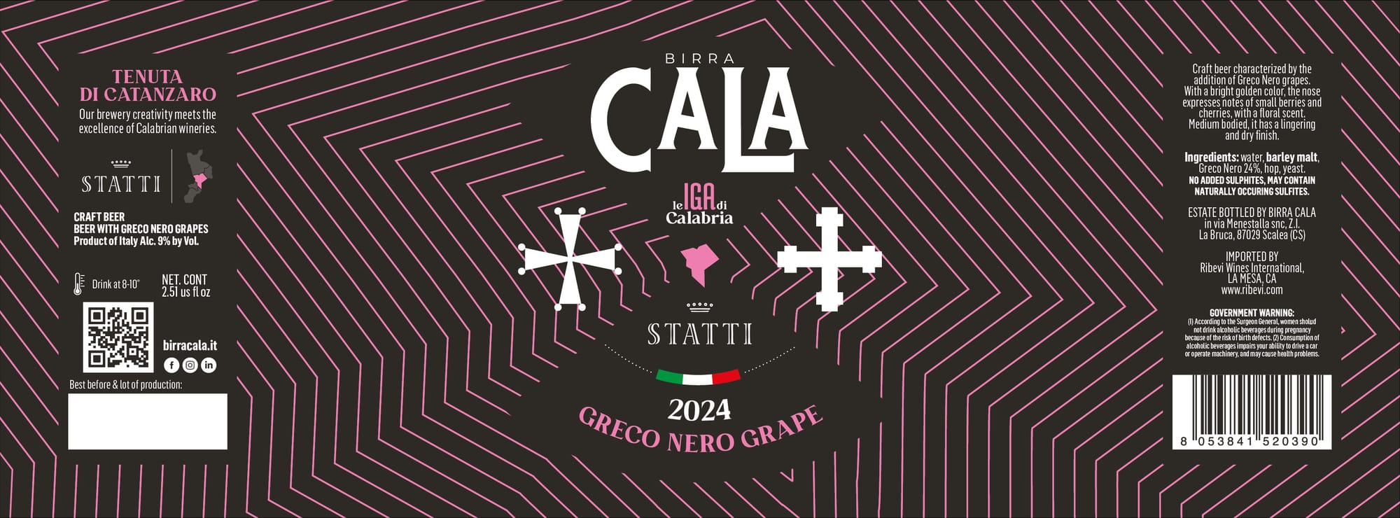 Cala by Tenuta di Catanzaro - beer label