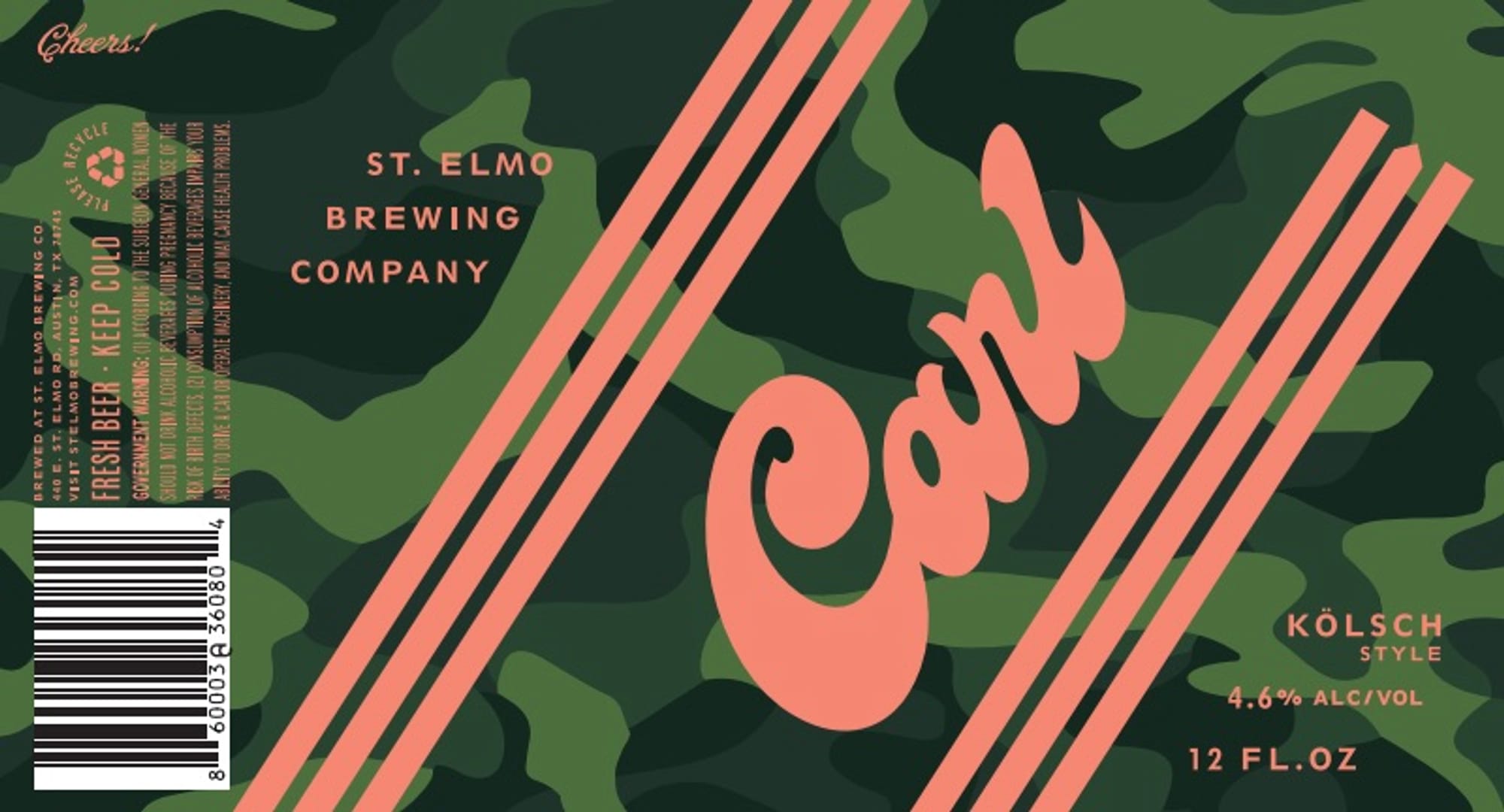 Carl by St. Elmo Brewing Company - beer label
