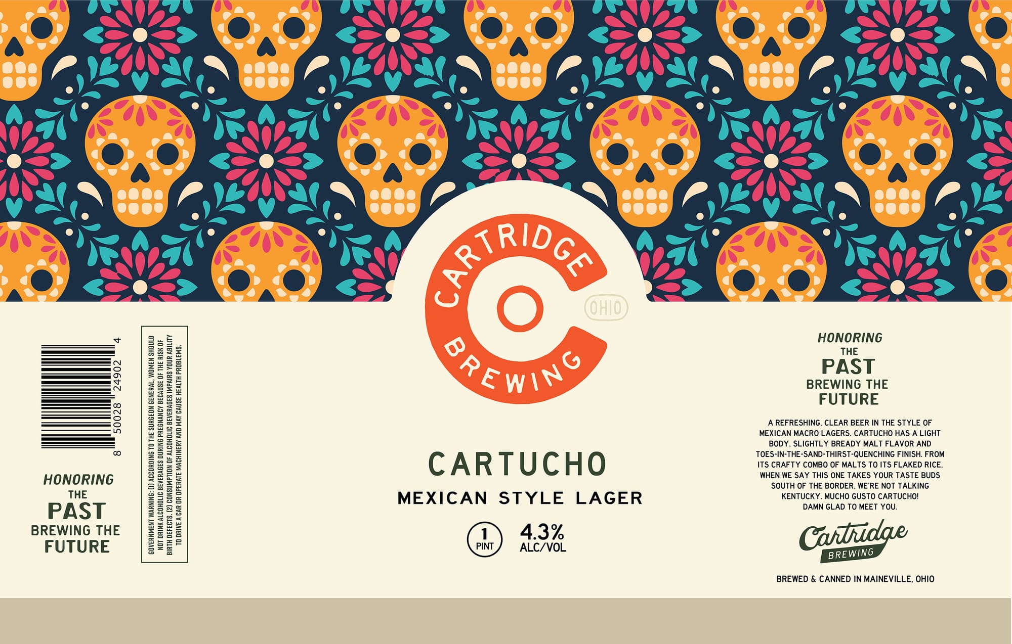 Cartucho by Cartridge Brewing - beer label