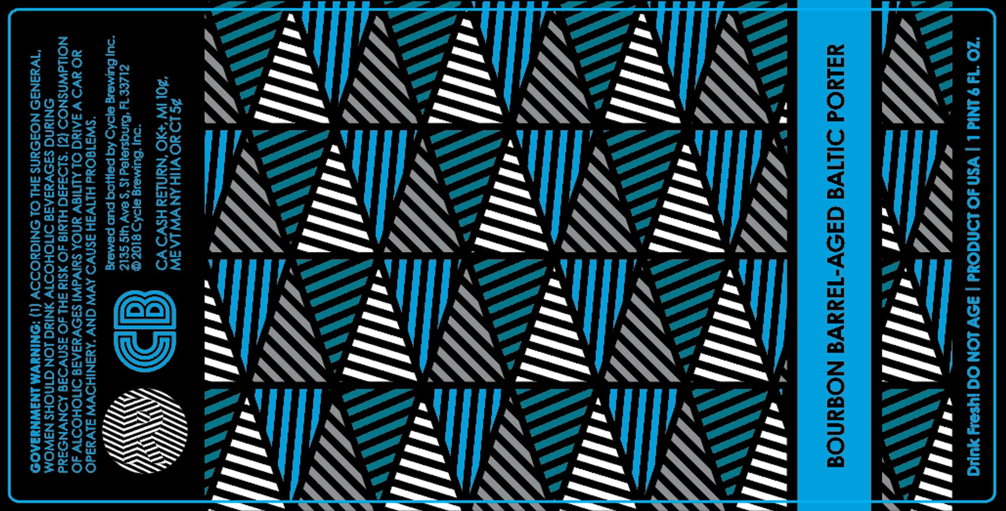 Cash Return by Cycle Brewing - beer label