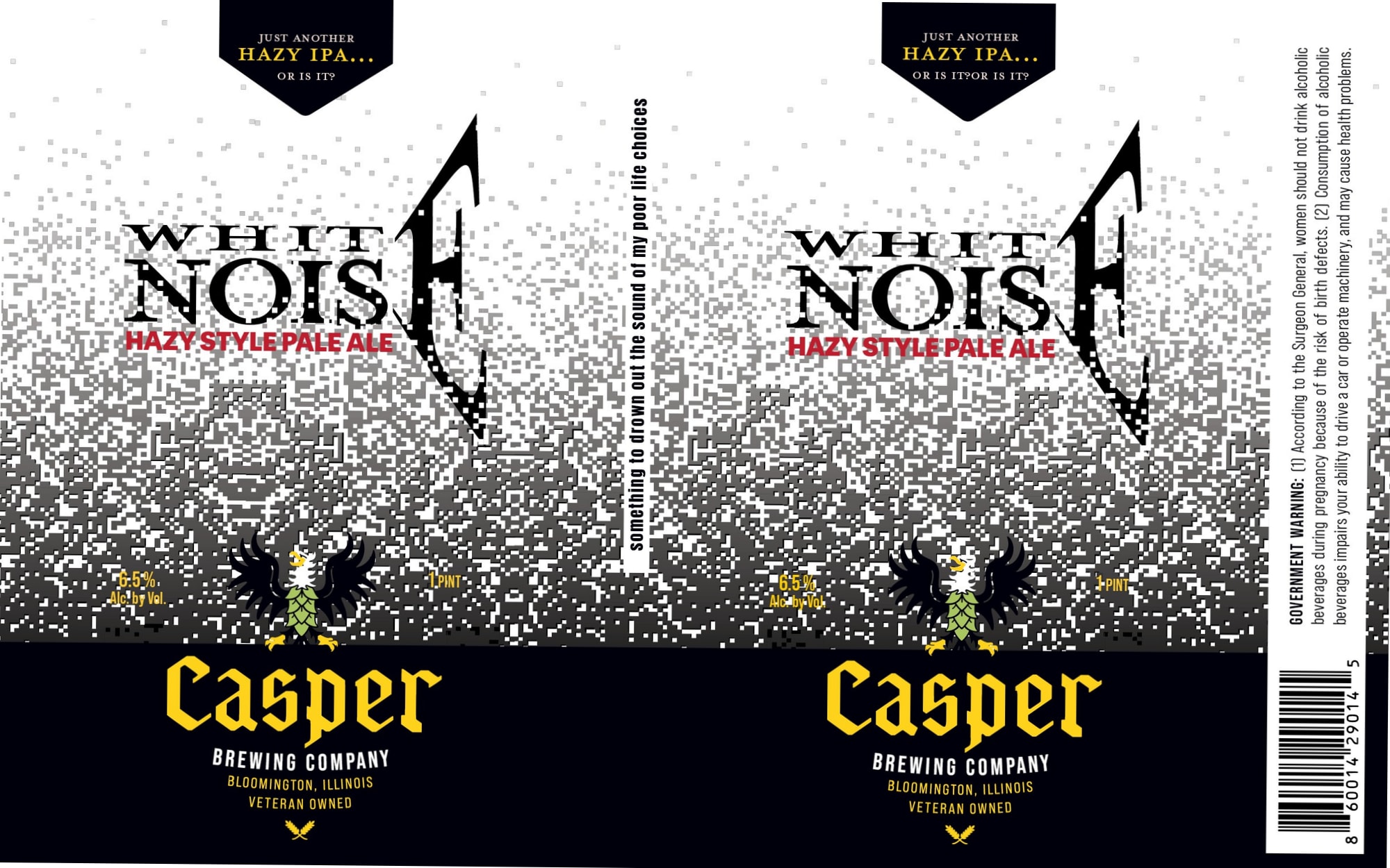Casper by Casper Brewing Company - beer label