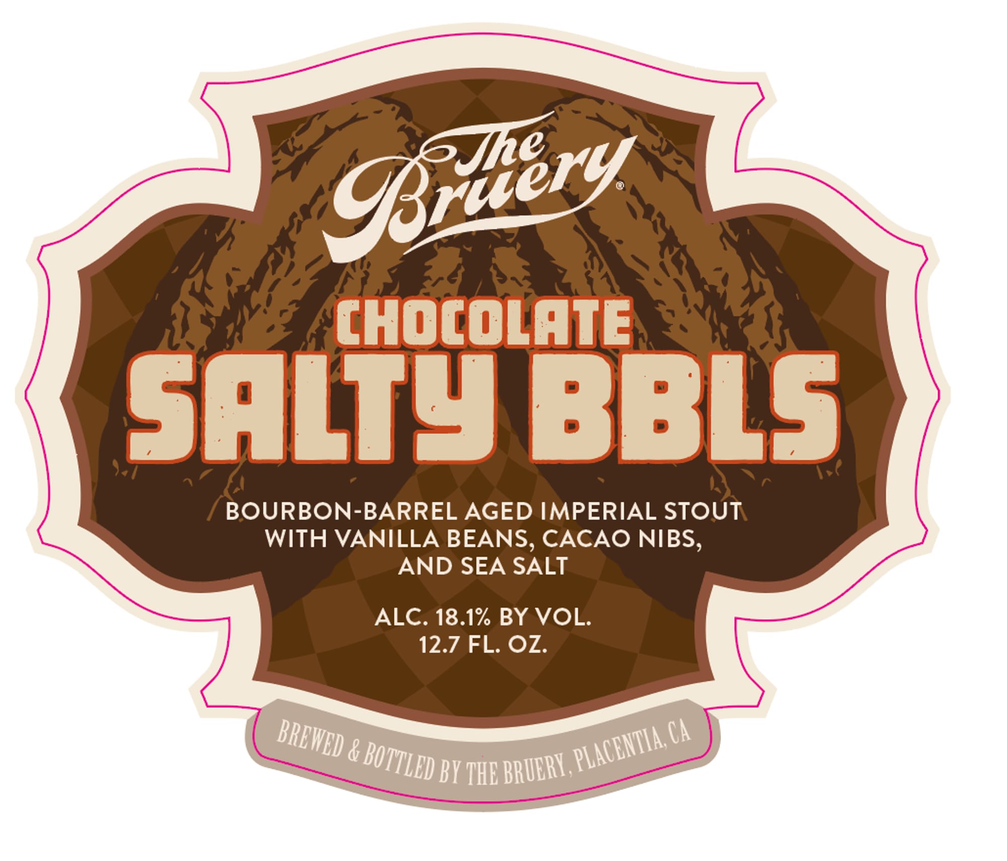 Chocolate Salty BBLs by The Bruery - beer label