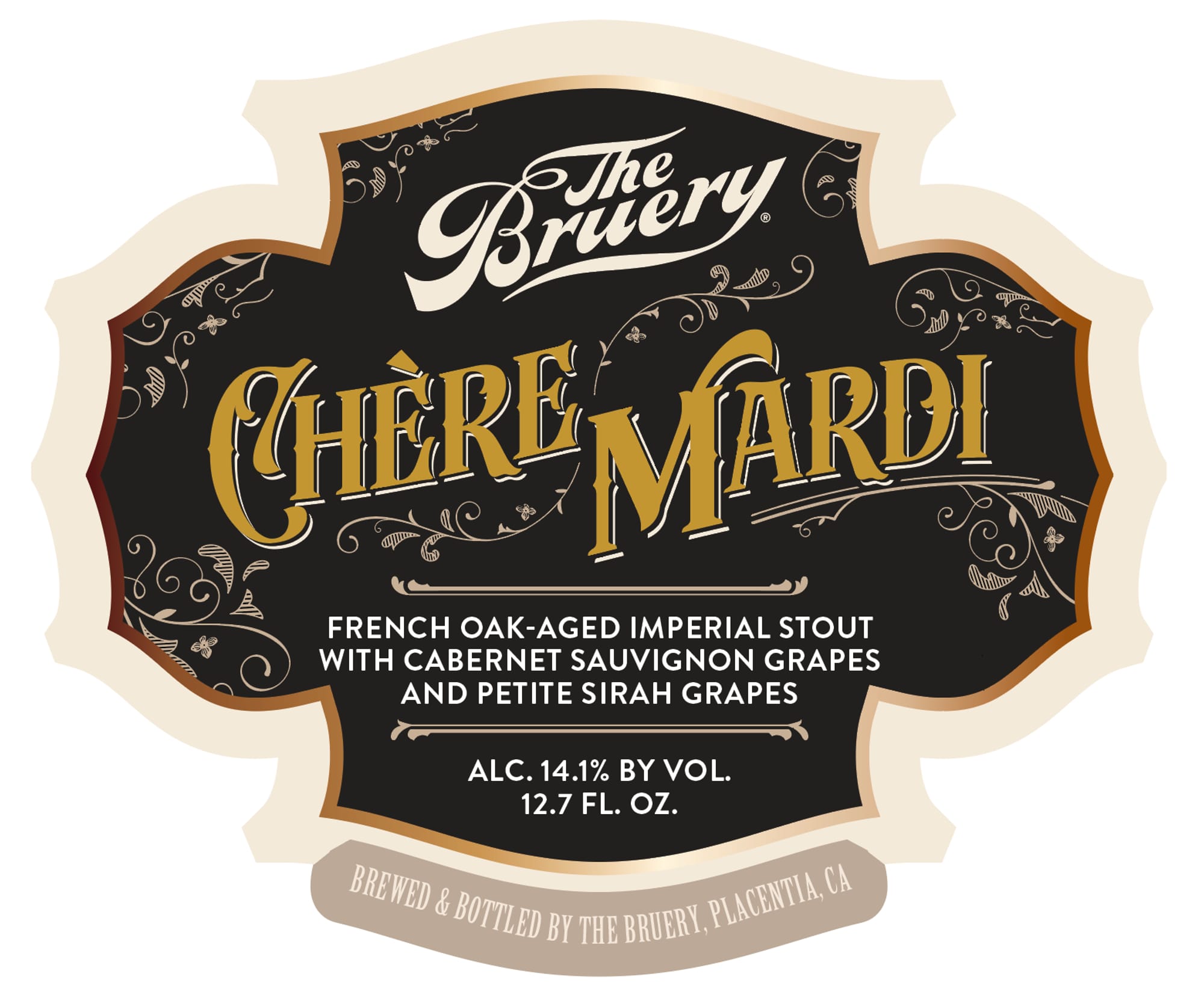 Chère Mardi by The Bruery - beer label