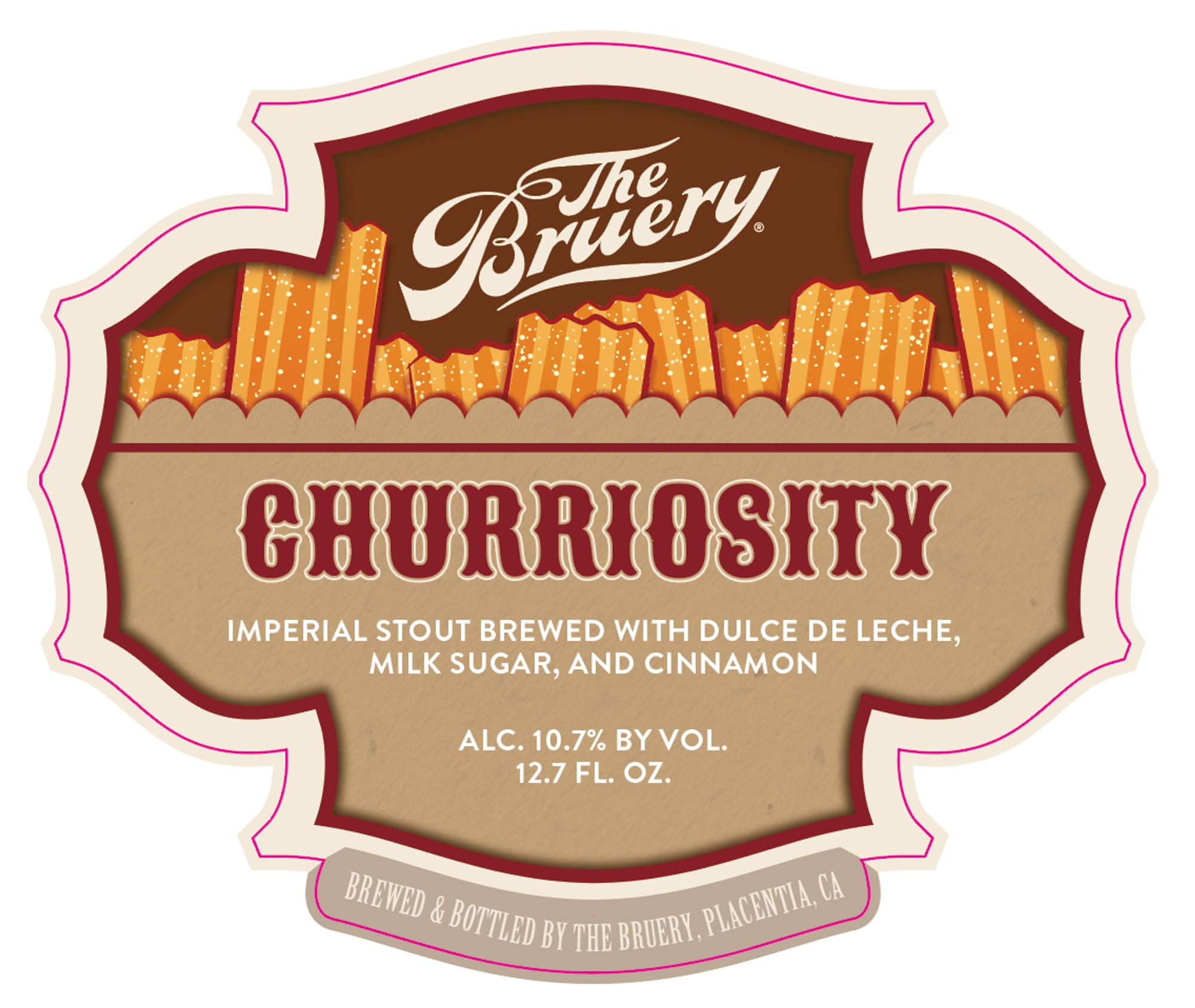 Churriosity by The Bruery - beer label
