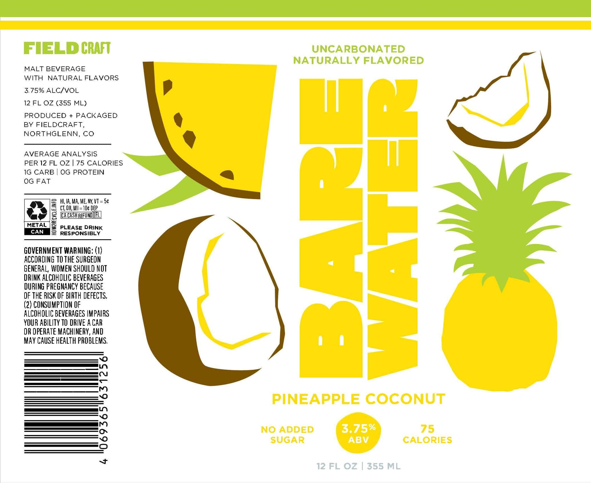 Bar Whip by Field Craft - beer label