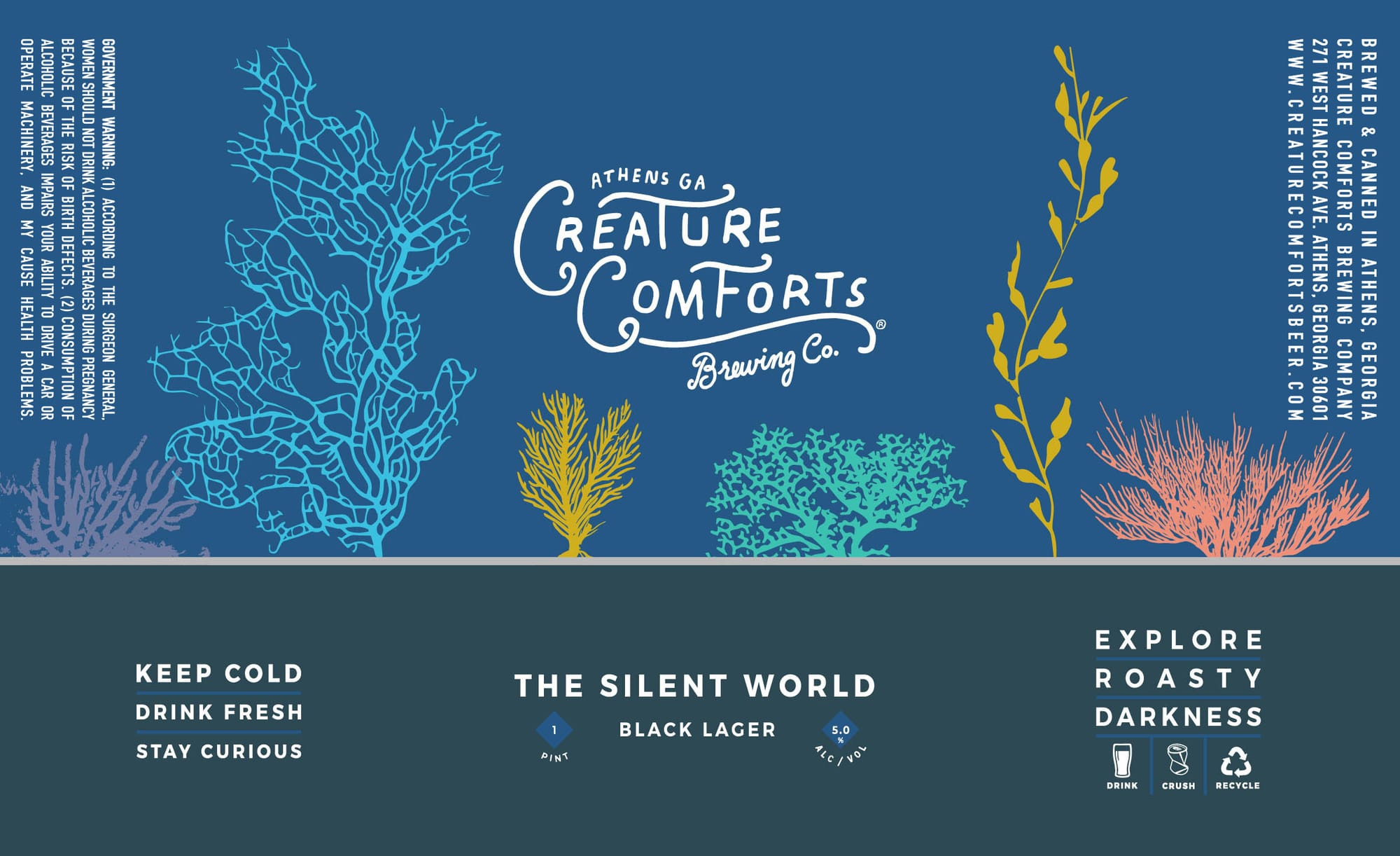 Tropicalia by Creature Comforts Brewing Co. - beer label