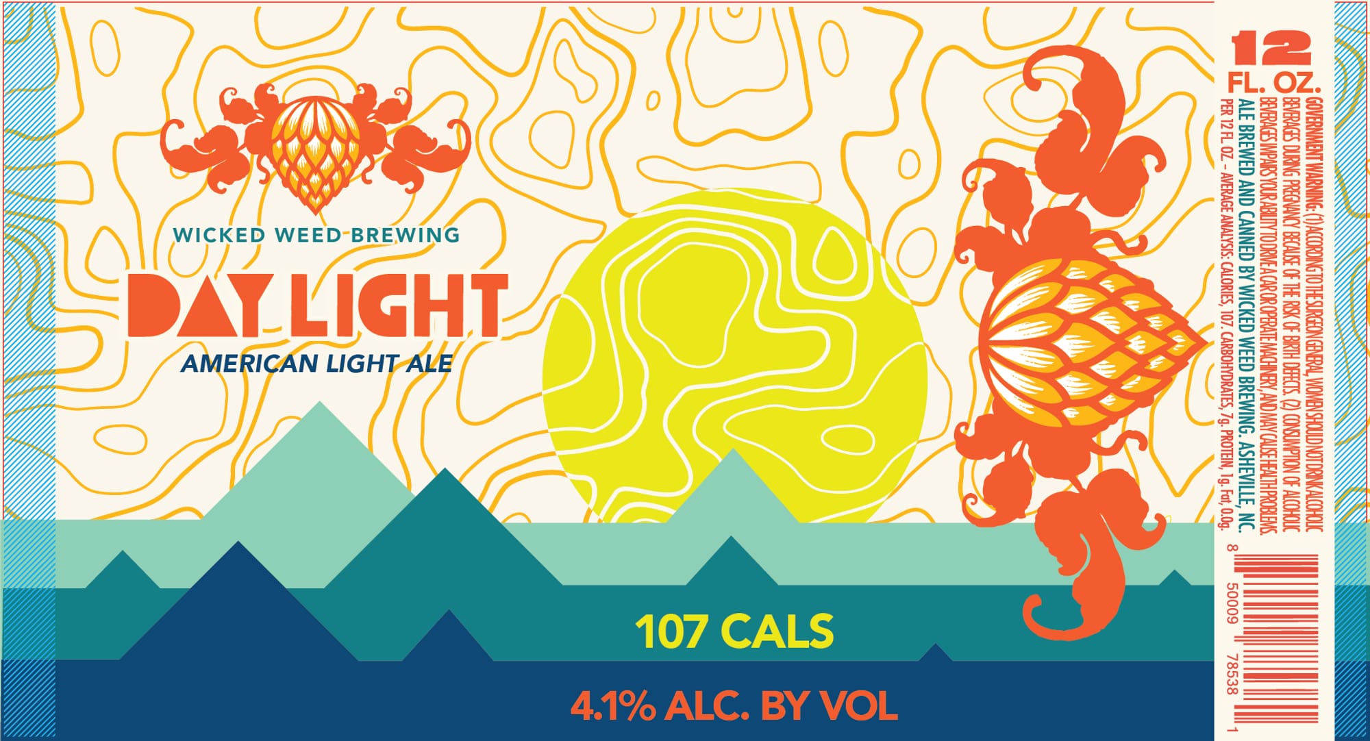 Daylight by Wicked Weed Brewing - beer label