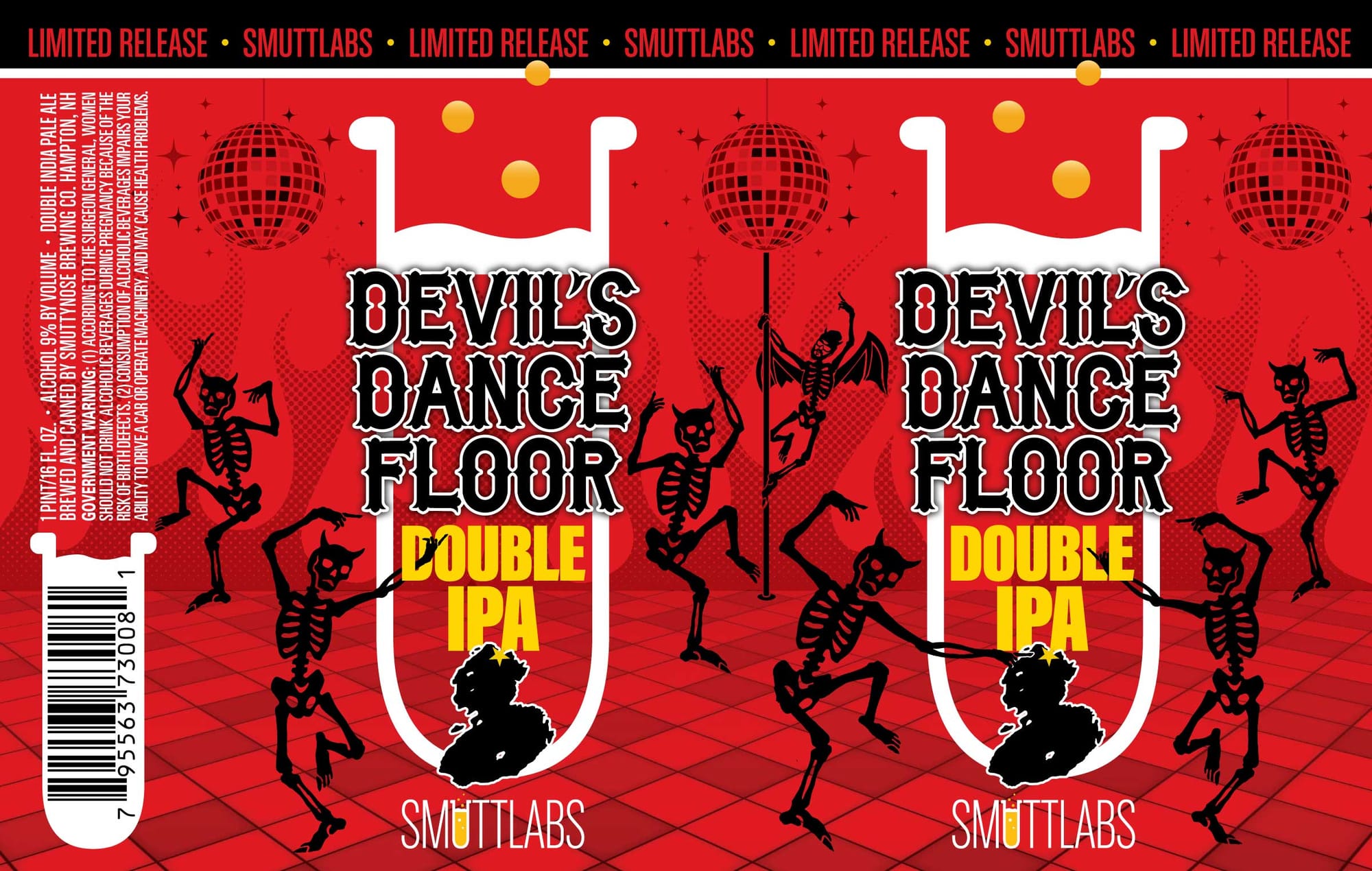 Devil’s Dance Floor by Smuttlabs - beer label
