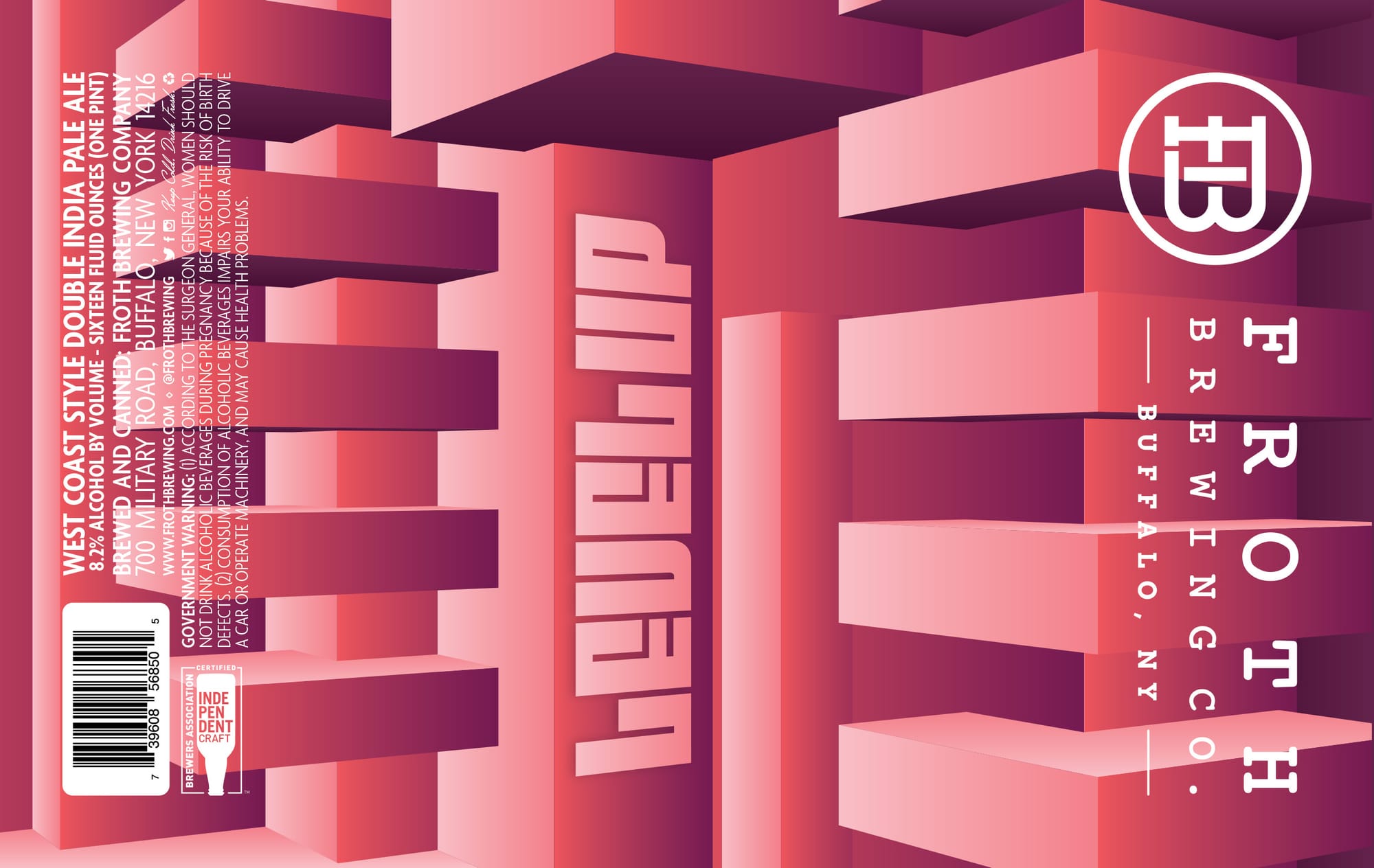 Dip Up by Flying Bison Brewing - beer label