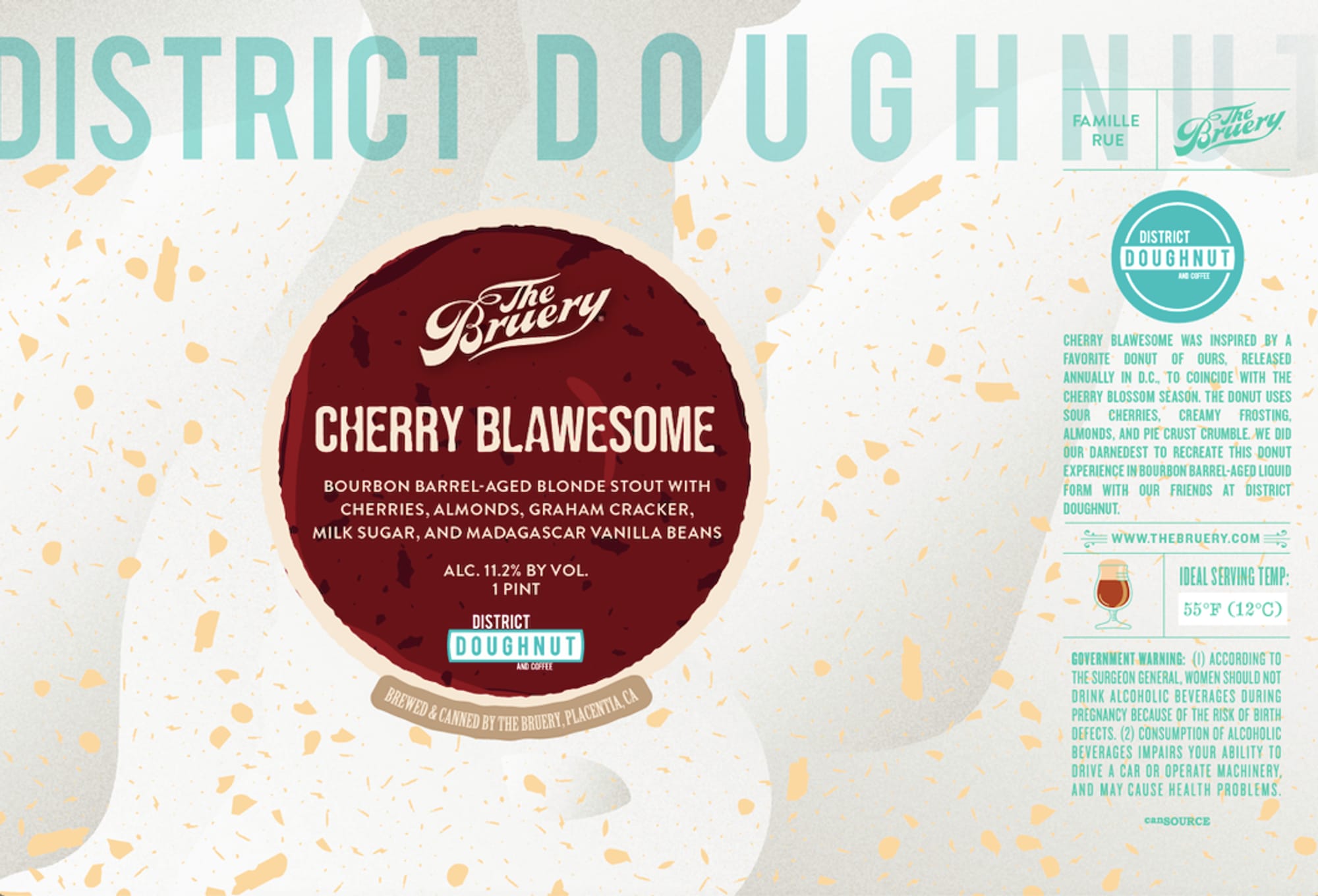 Cherry Blawesome by The Bruery - beer label