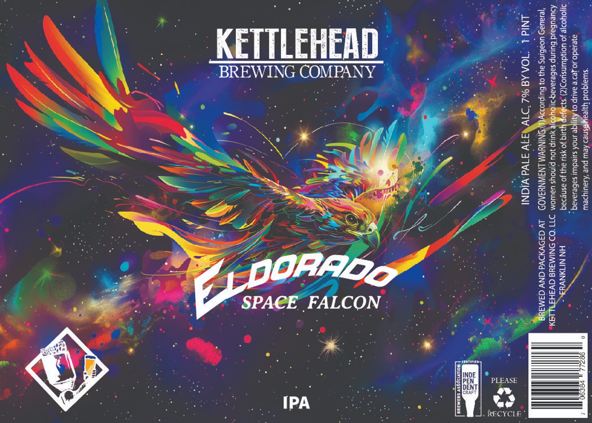 Dorado by Kettlehead Brewing Company - beer label