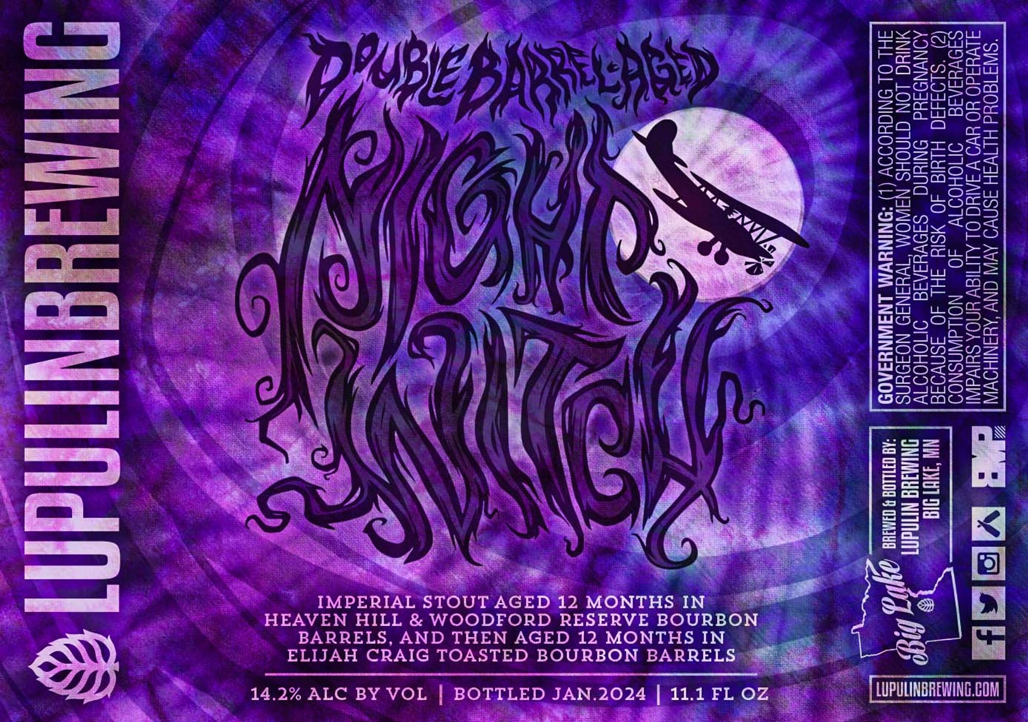 Double Blonde by Lupulin Brewing - beer label