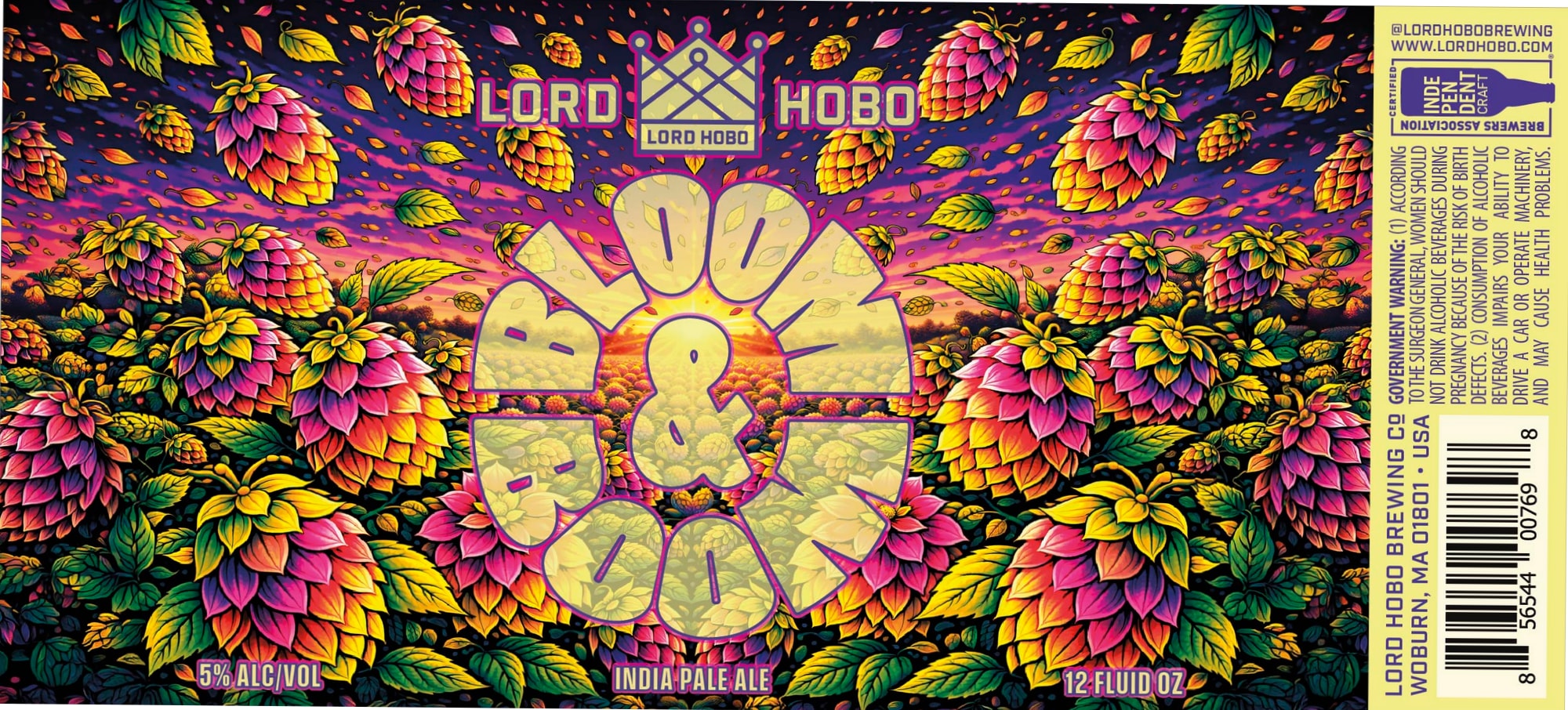 Dread Lord by Lord Hobo Brewing - beer label