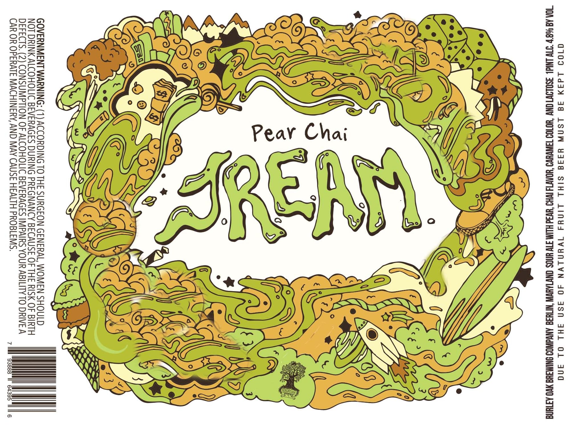 Dream by Burley Oak Brewing Company - beer label