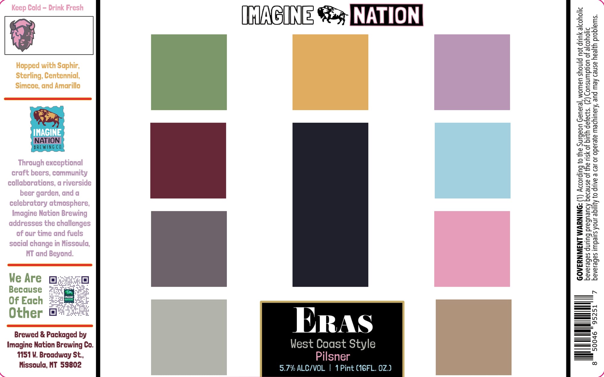 Eras by Imagine Nation Brewing Co. - beer label