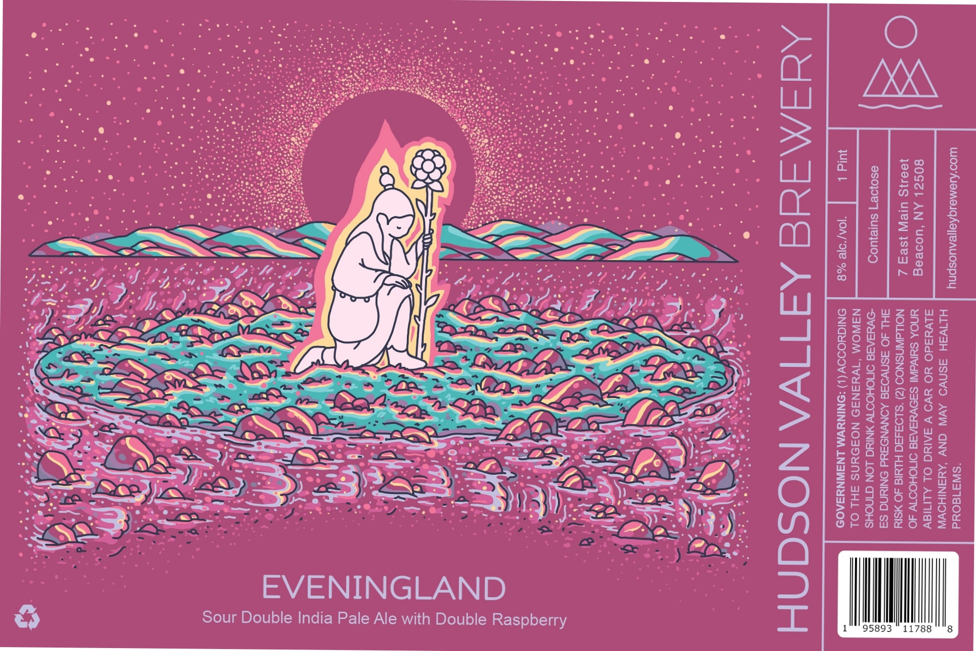 Eveningland by Hudson Valley Brewery - beer label