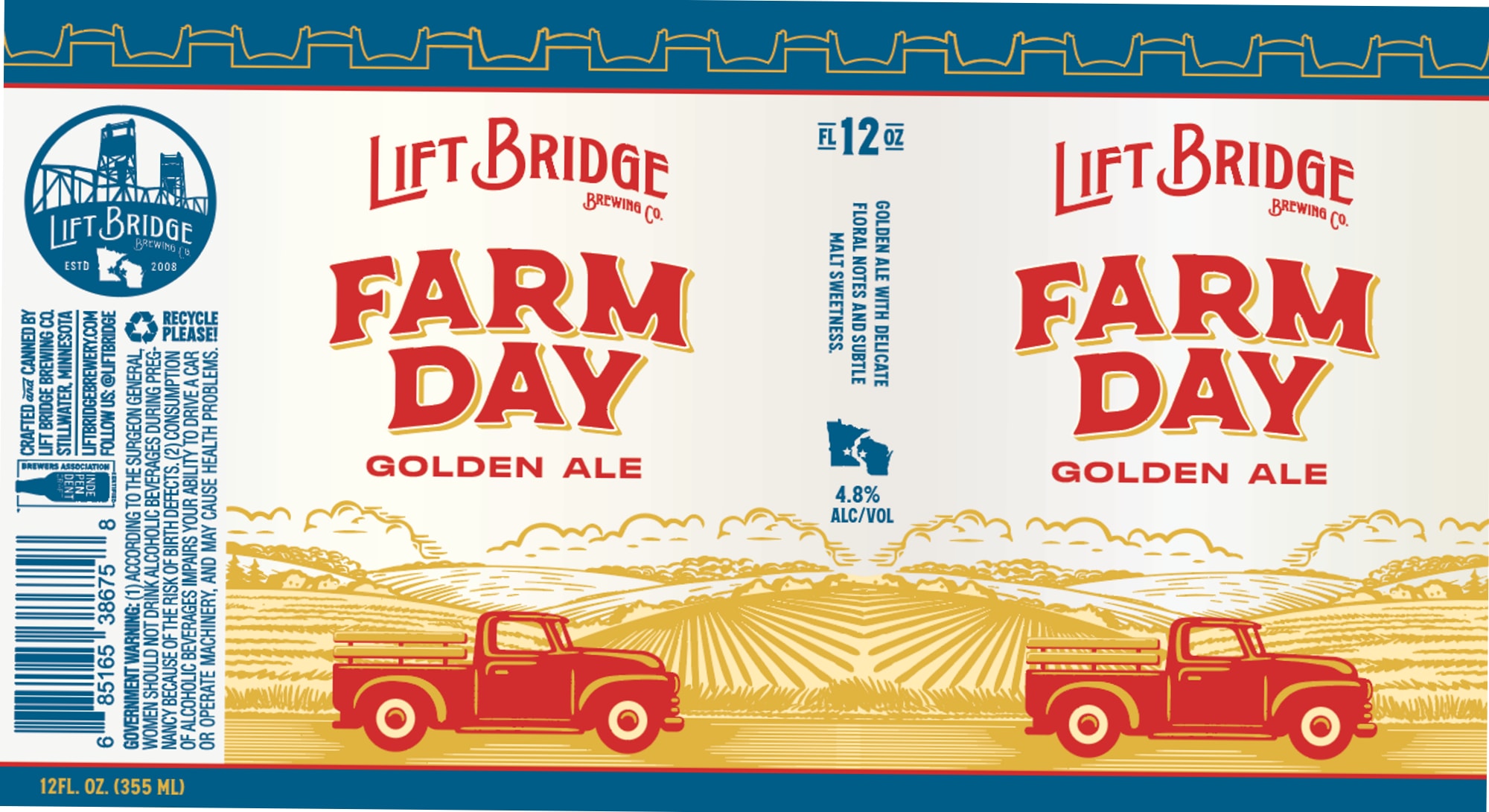 Farm Day by Lift Bridge Brewing Co. - beer label