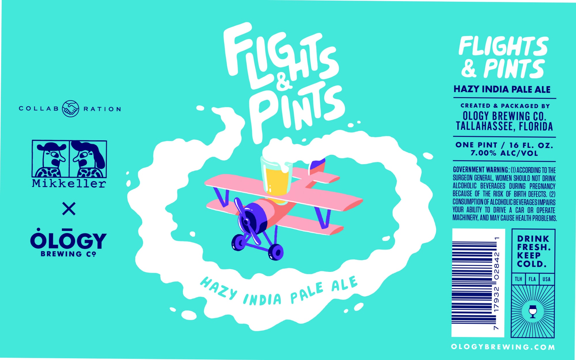 Flights & Pints by Ólogy Brewing Co. - beer label
