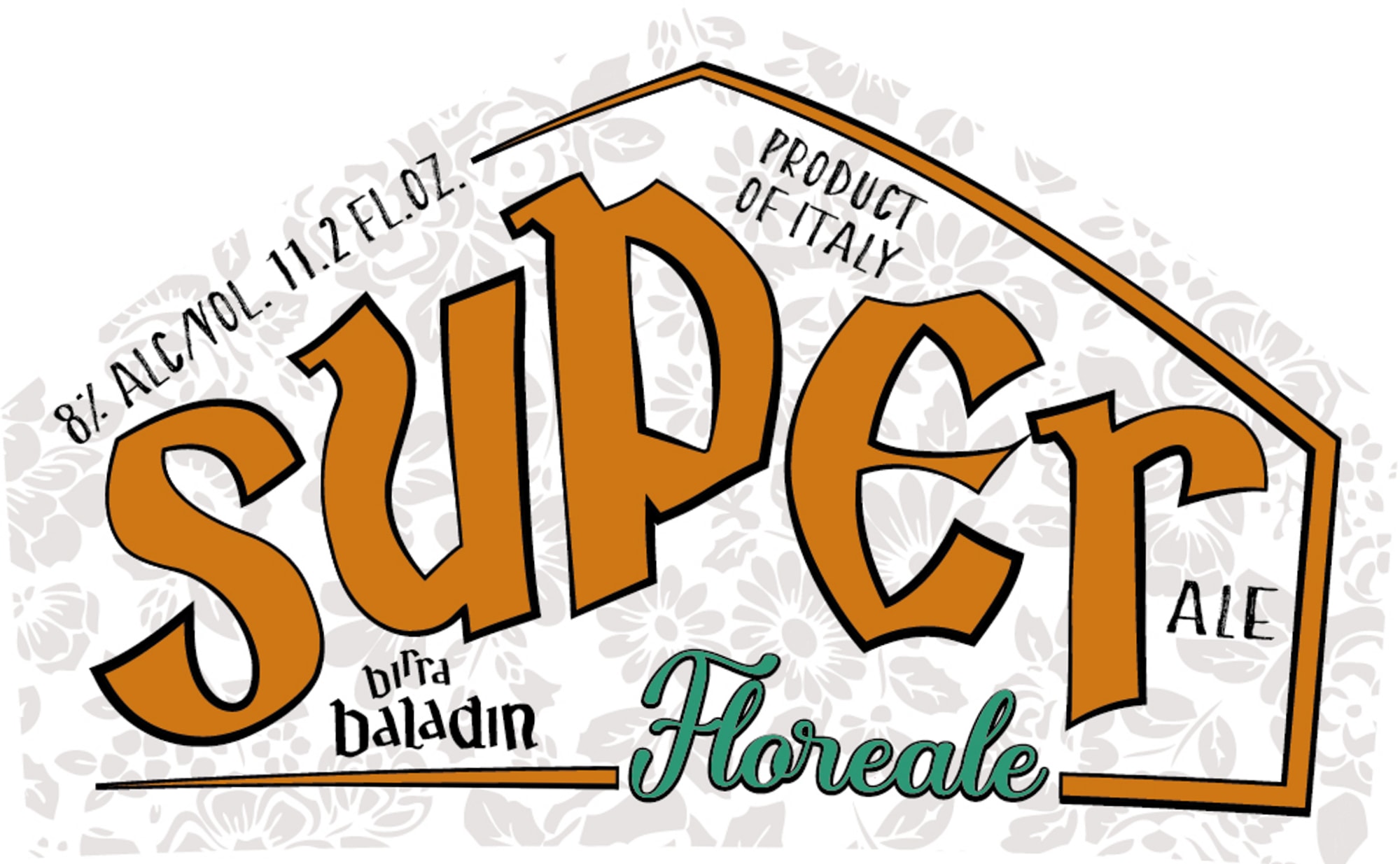 Floreale Super by Birra Baladin - beer label