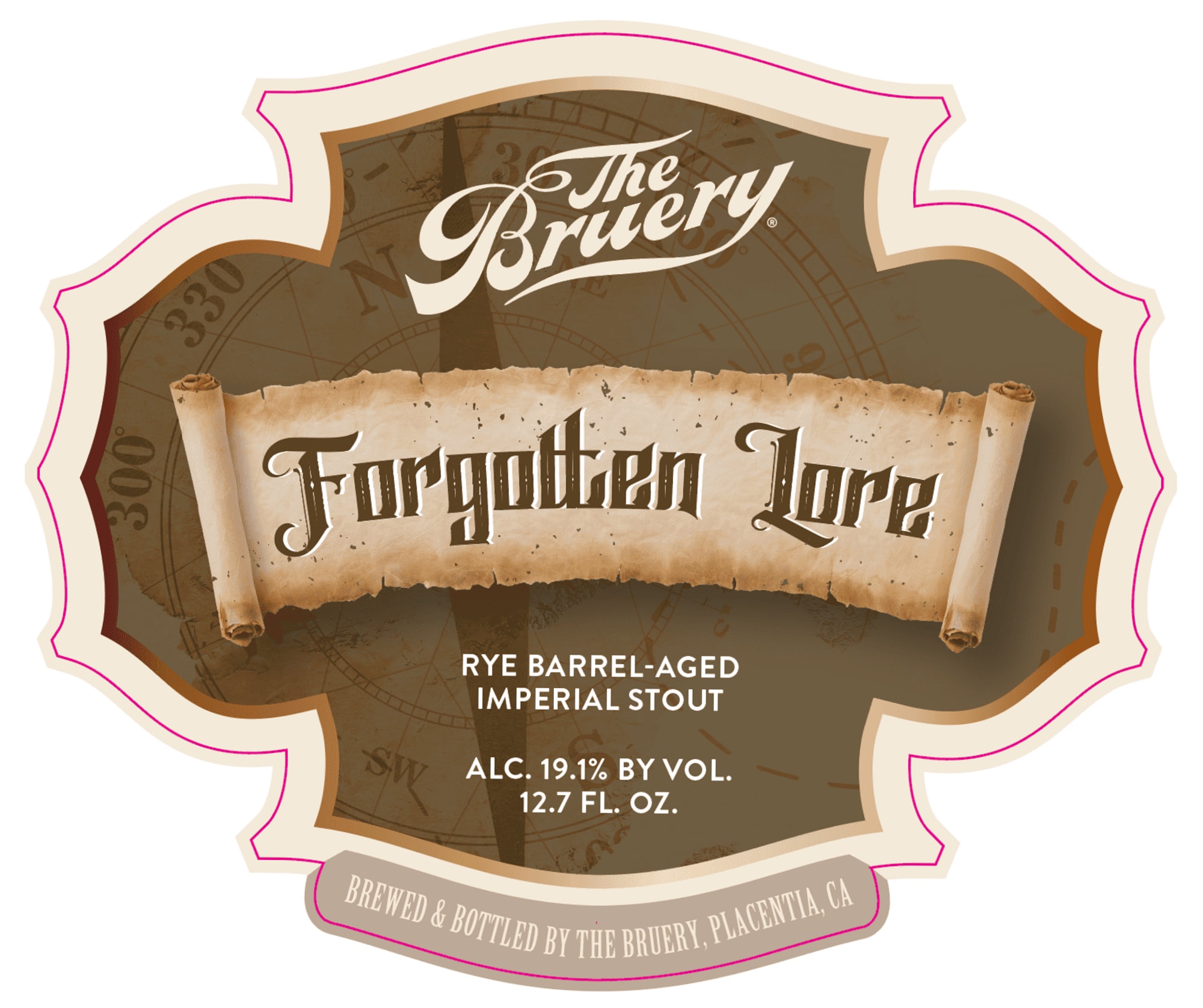 Forgotten Lore by The Bruery - beer label