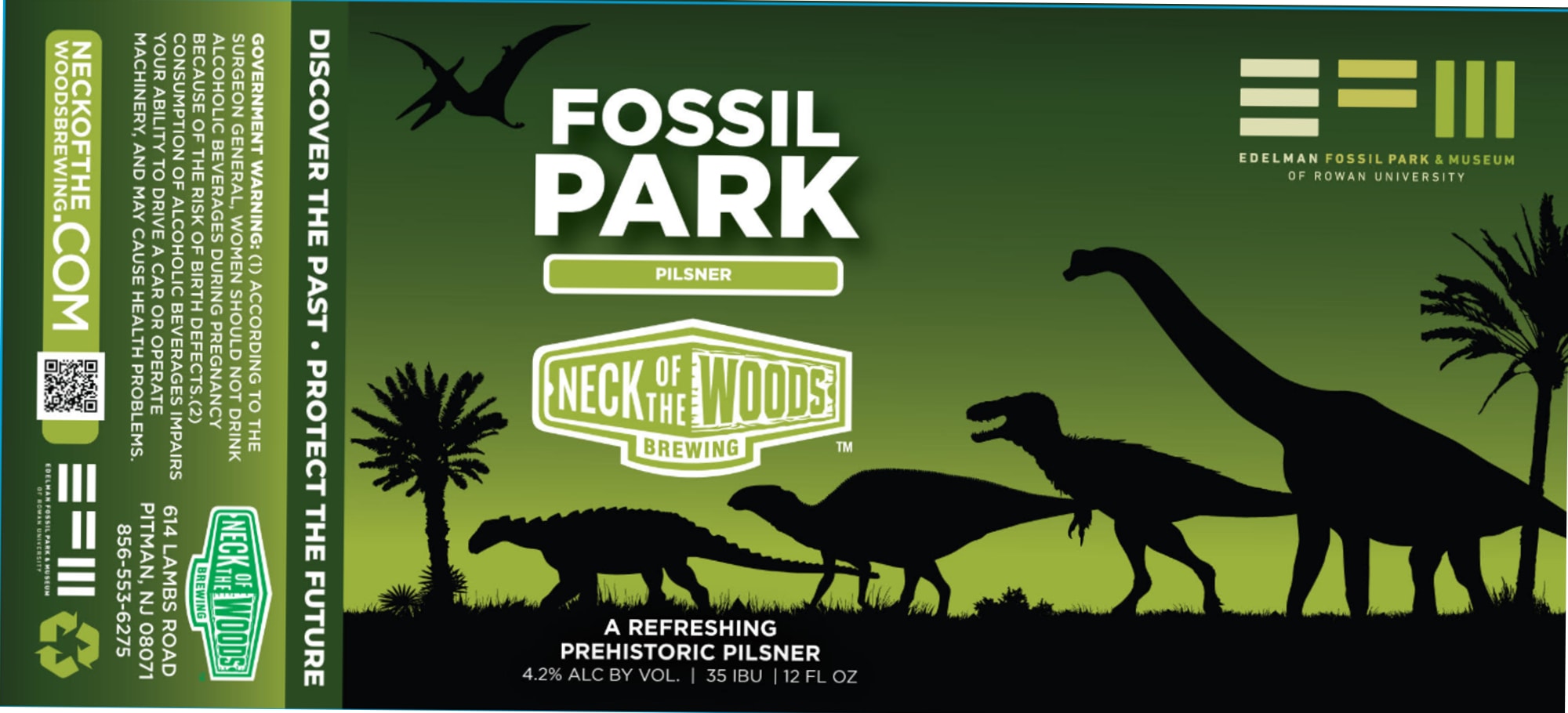 Fossil Park by Neck of the Woods Brewing - beer label