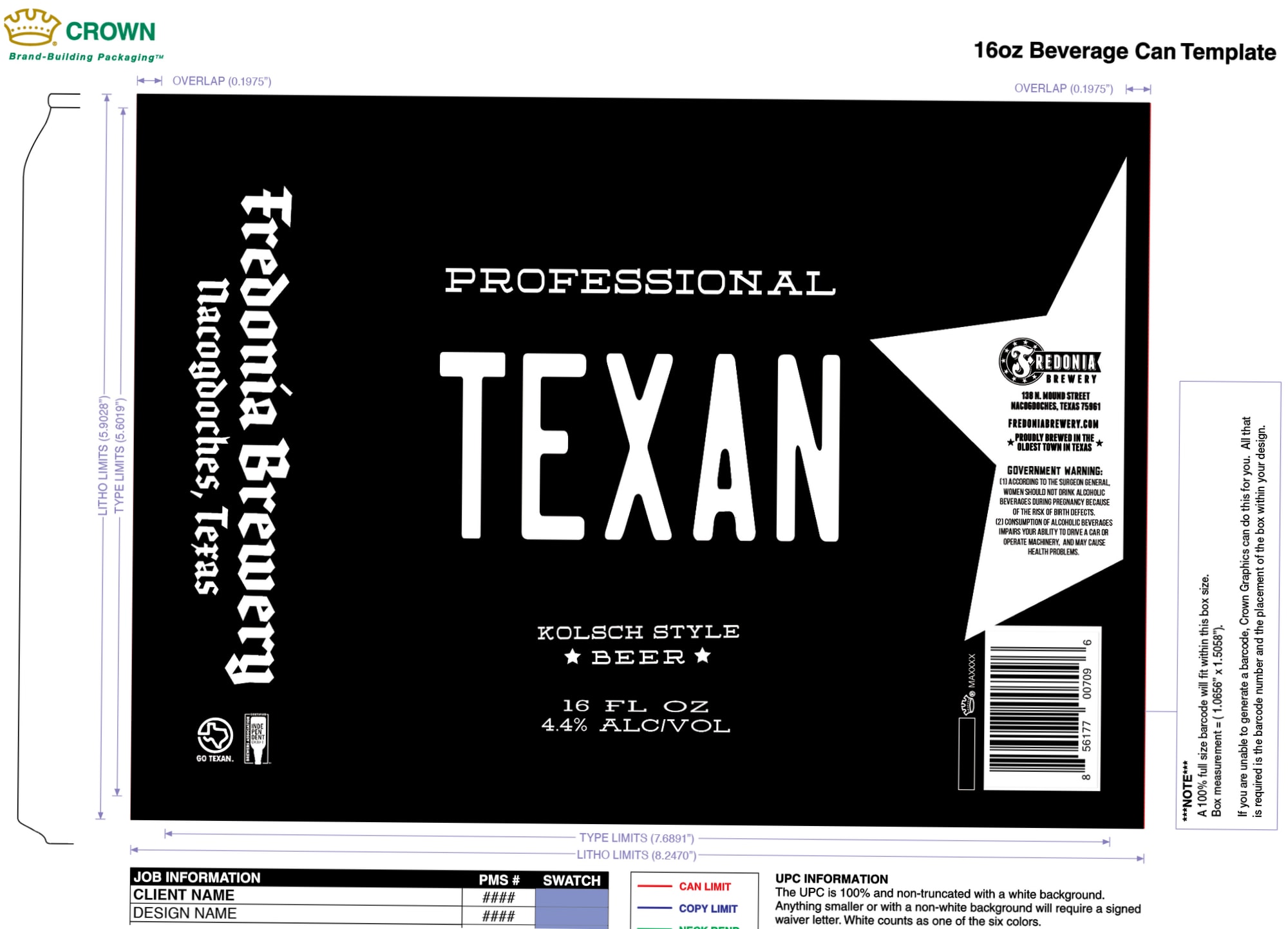 Freedom Rocks by Redonia Brewery - beer label