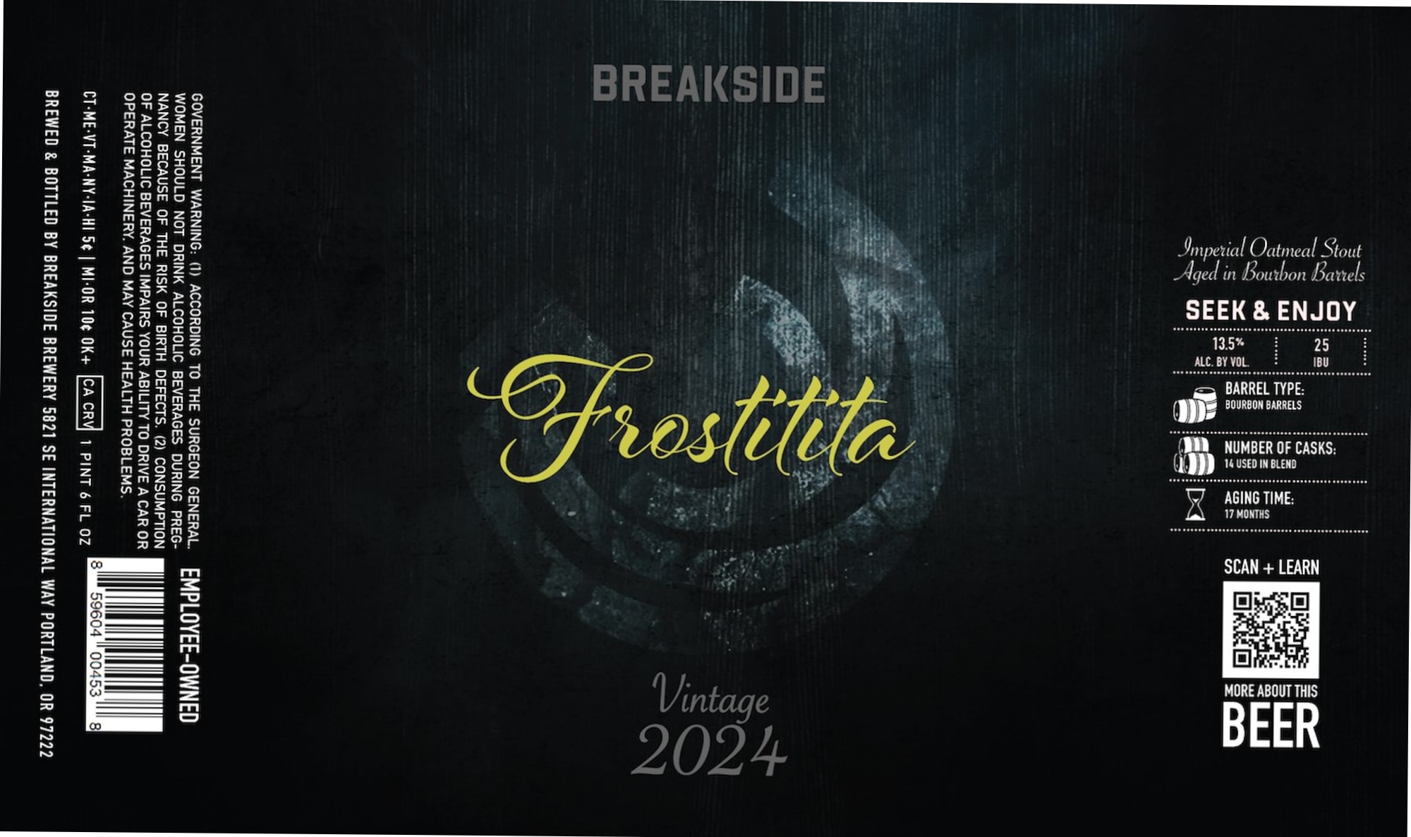 Frostiita by Breakside Brewery - beer label