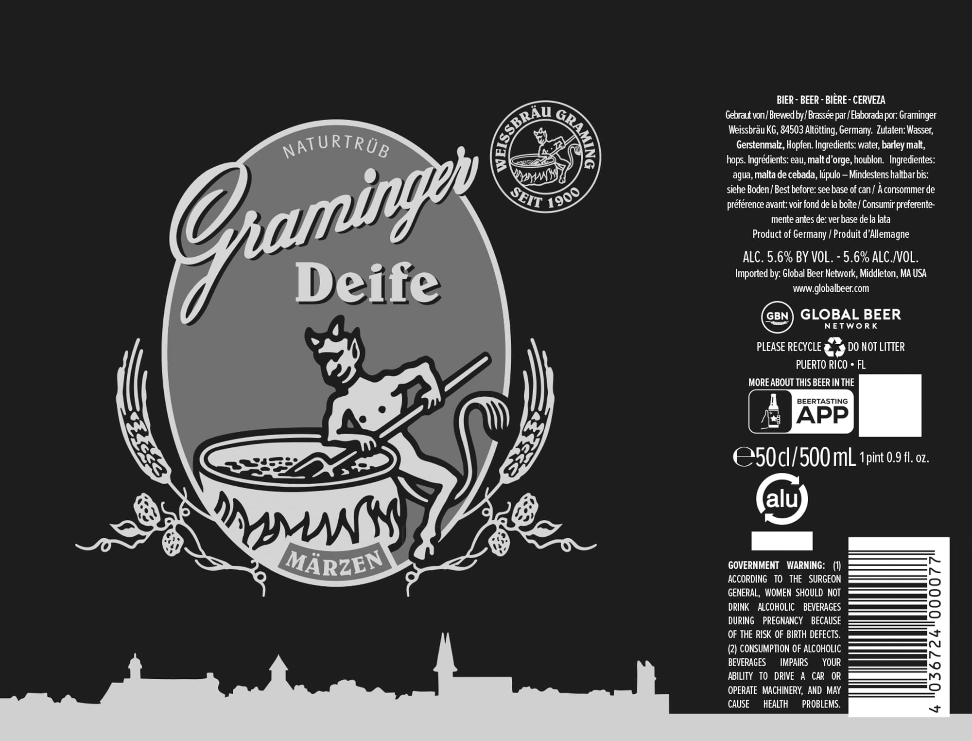 Deife by Graminger - beer label