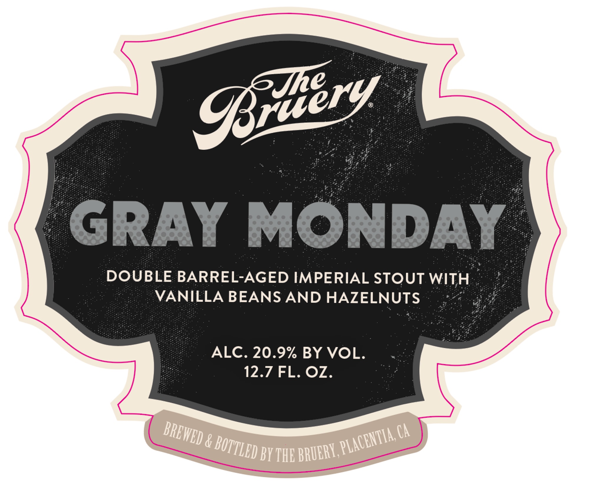 Gray Monday by The Bruery - beer label
