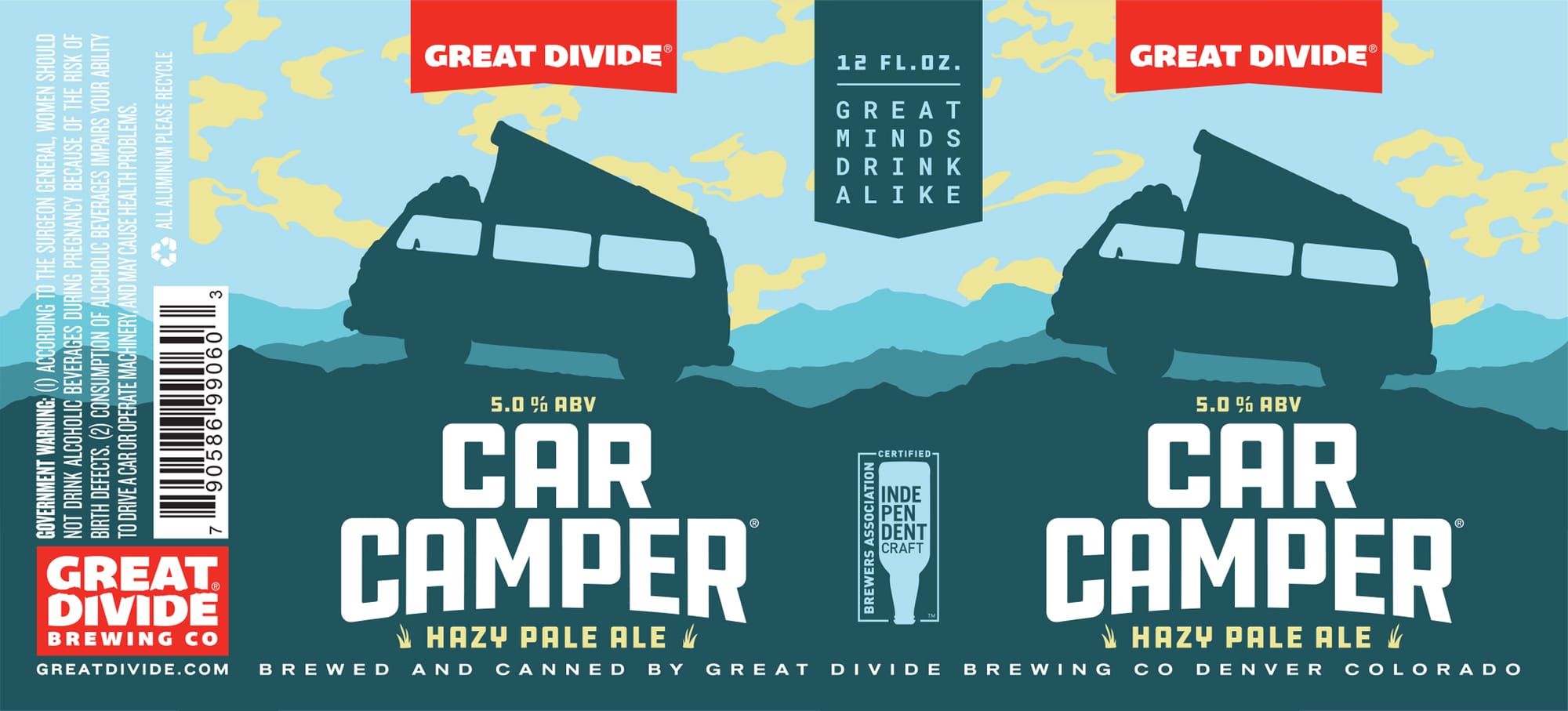 Car Camper by Great Divide Brewing Co - beer label